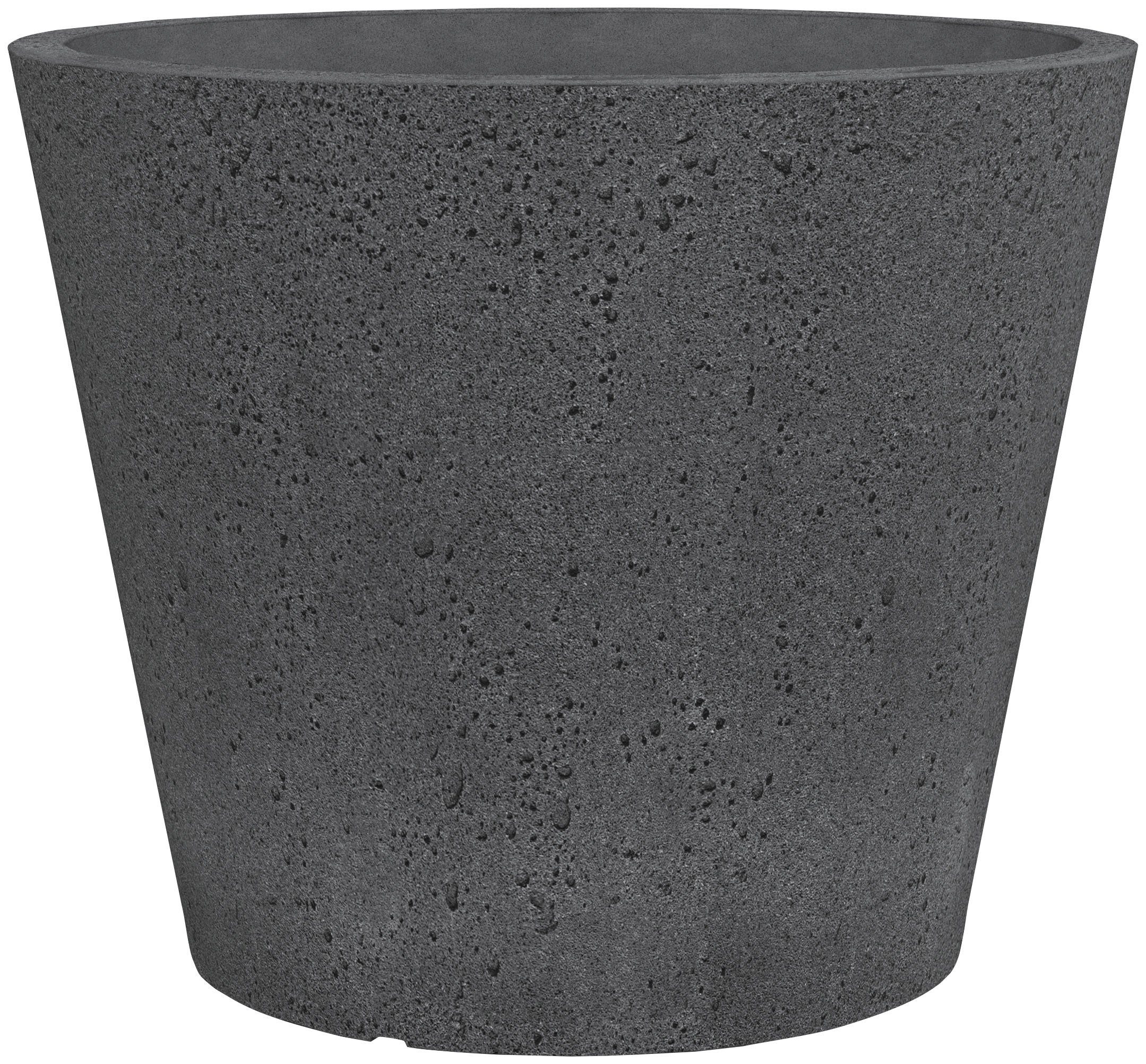 Scheurich Pflanzgefäß C-Cone Ø 39 cm Stony Black günstig online kaufen