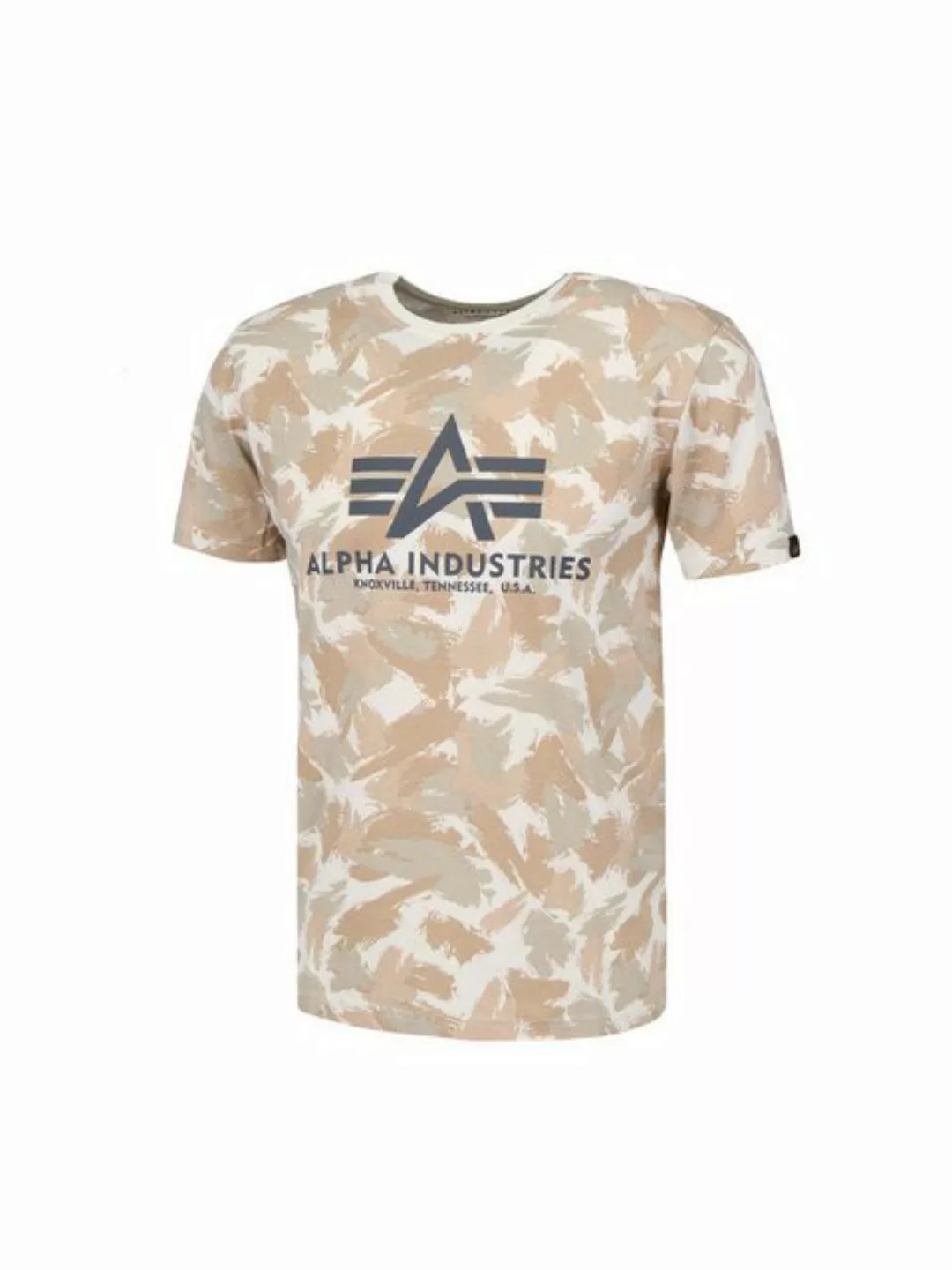 Alpha Industries T-Shirt "Alpha Industries Men - T-Shirts Basic T-Shirt Cam günstig online kaufen