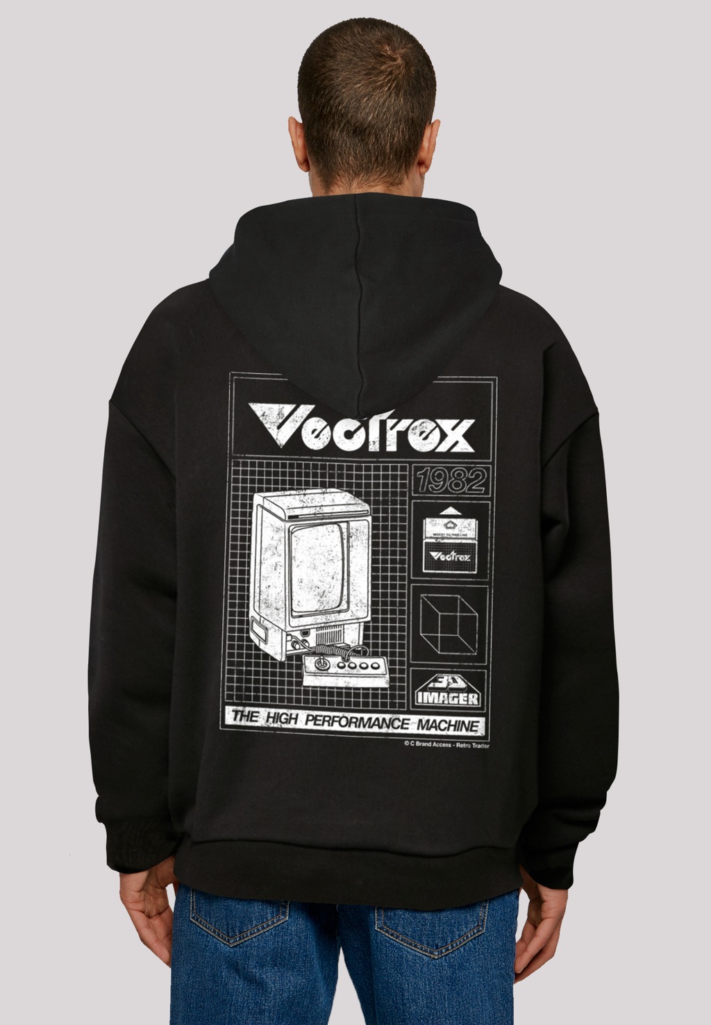 F4NT4STIC Kapuzenpullover "Vectrex 1982 SEVENSQUARED", Print günstig online kaufen