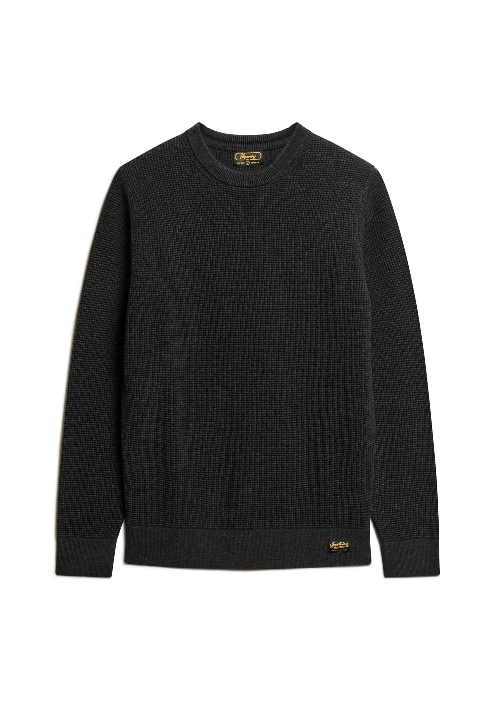 Superdry Sweatshirt "Strickpullover Textured Crew Knit Jumper" günstig online kaufen