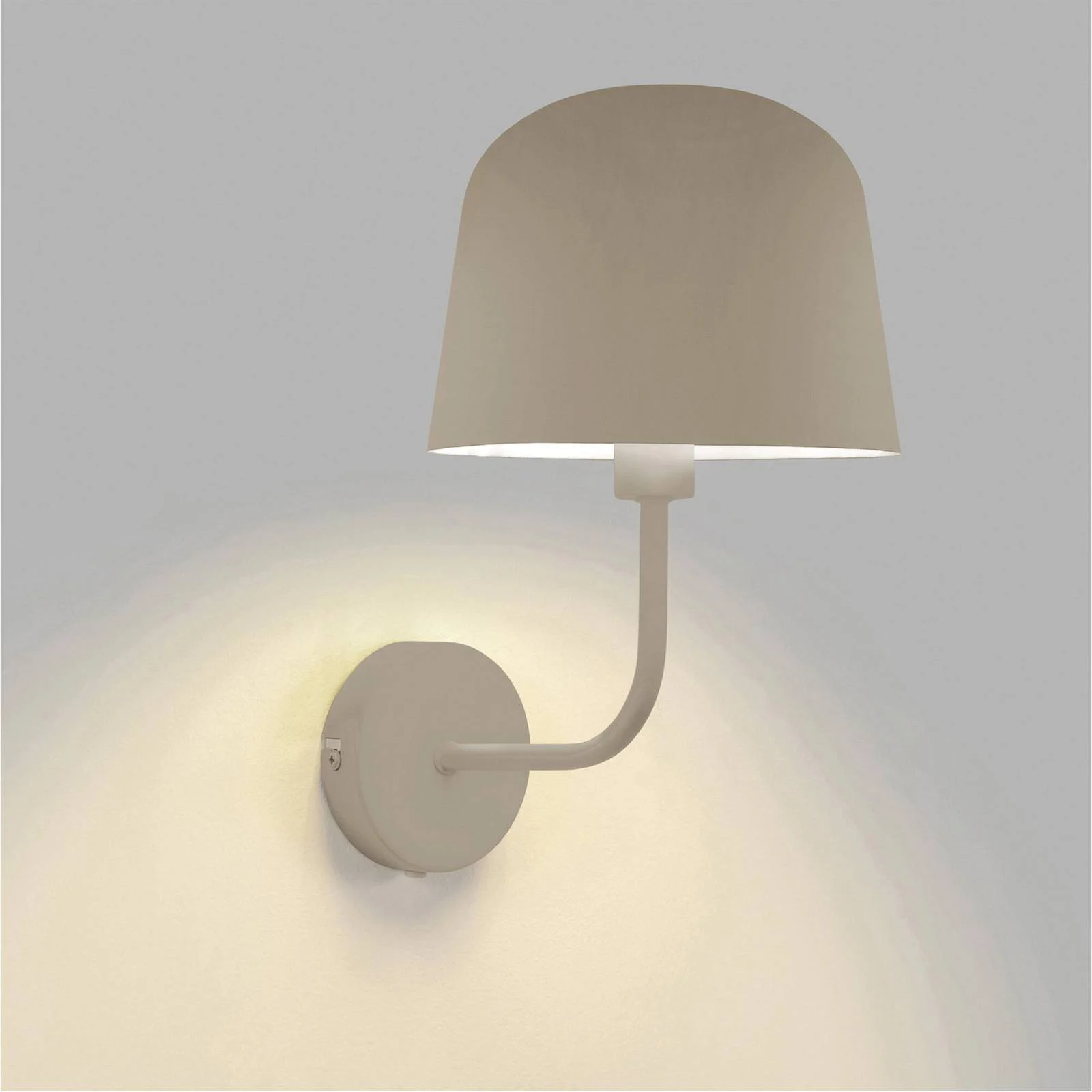 Forlight Wandlampe Fres, beige, Stahl, Breite 18,5 cm günstig online kaufen