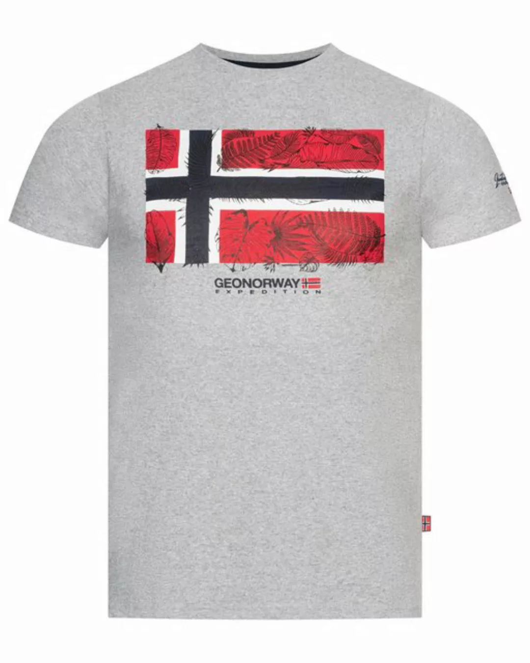 Geographical Norway Kurzarmshirt Geographical Norway T-Shirt Herren Shirt H günstig online kaufen
