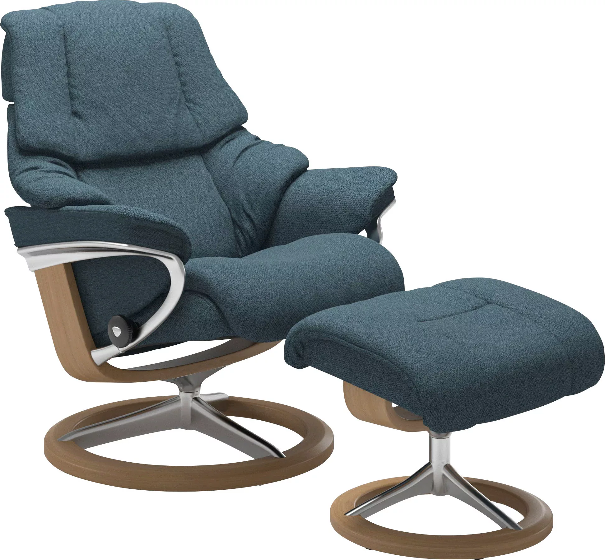 Stressless Relaxsessel "Reno", (Set, Relaxsessel mit Hocker), mit Hocker, m günstig online kaufen