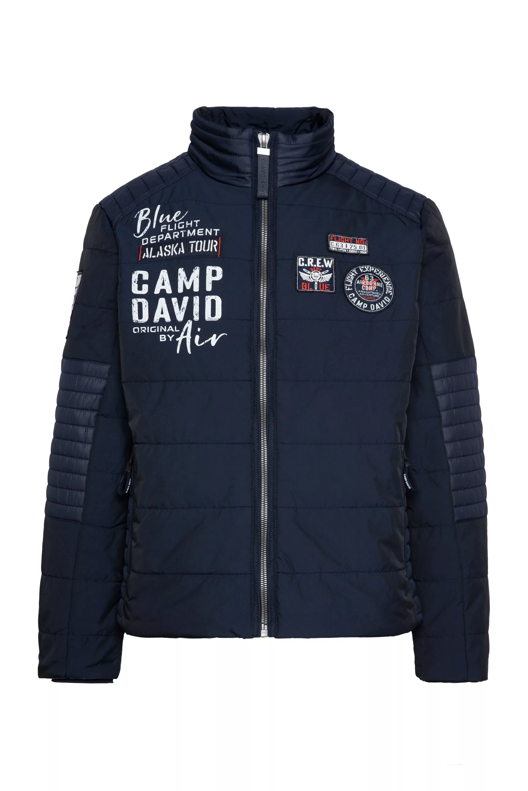 CAMP DAVID Winterjacke, ohne Kapuze, mit Windbreaker-Bündchen günstig online kaufen