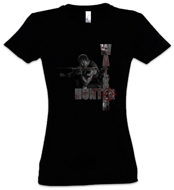 Urban Backwoods Print-Shirt Hunter Daryl Dixon Damen T-Shirt Beißer TV The günstig online kaufen