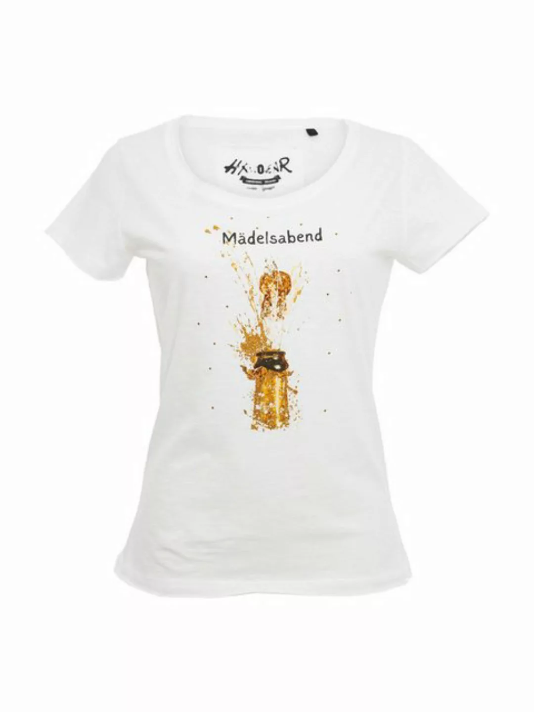 Hangowear Trachtenshirt T-Shirt MAEDELSABEND weiß günstig online kaufen