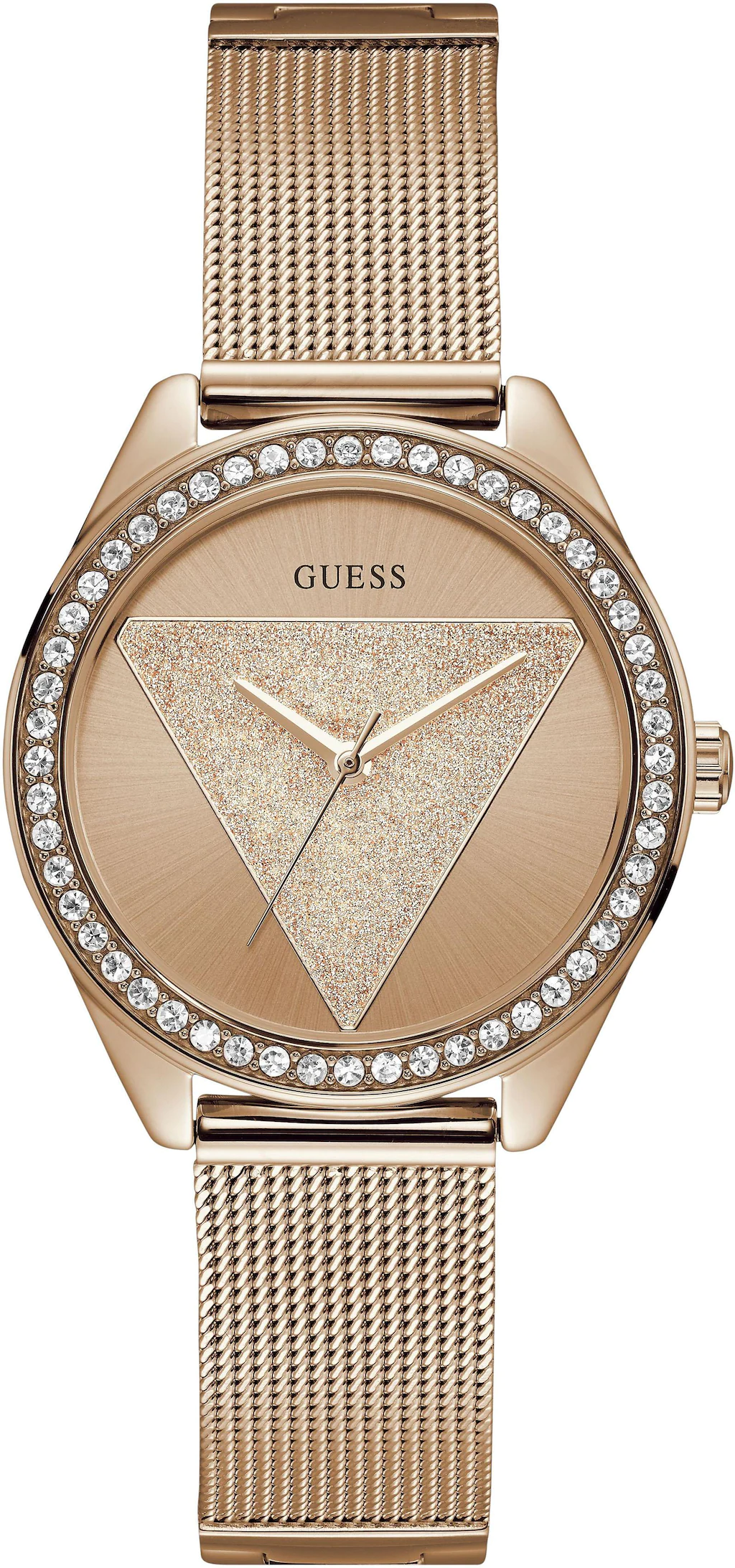 Guess Quarzuhr "TRI GLITZ, W1142L4" günstig online kaufen