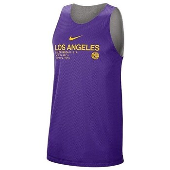Nike  T-Shirt Nba Los Angeles Lakers Standard Issue Reversible günstig online kaufen