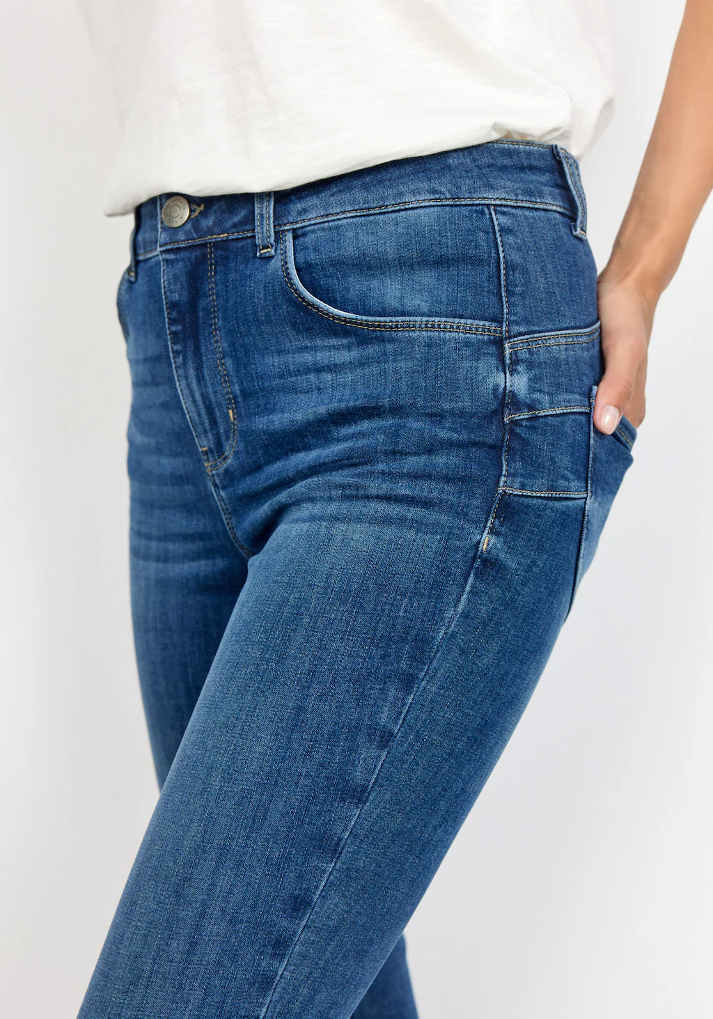 soyaconcept Regular-fit-Jeans SC-KIMBERLY PATRIZIA 10-B Leichte 3-D Effekte günstig online kaufen