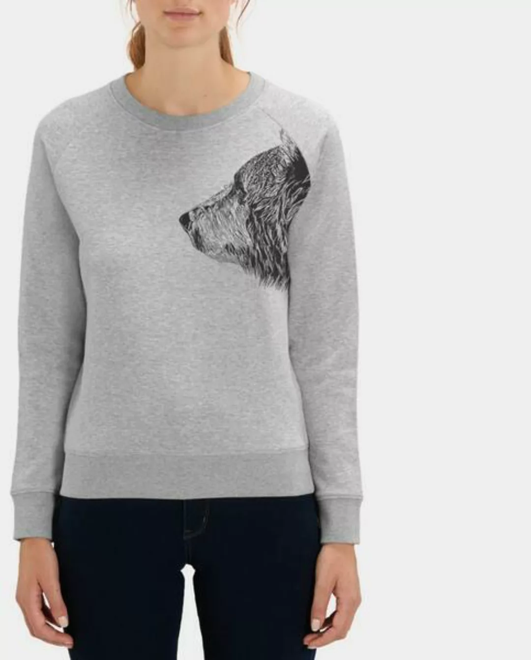 Damen Sweatshirt Bruder Bär günstig online kaufen