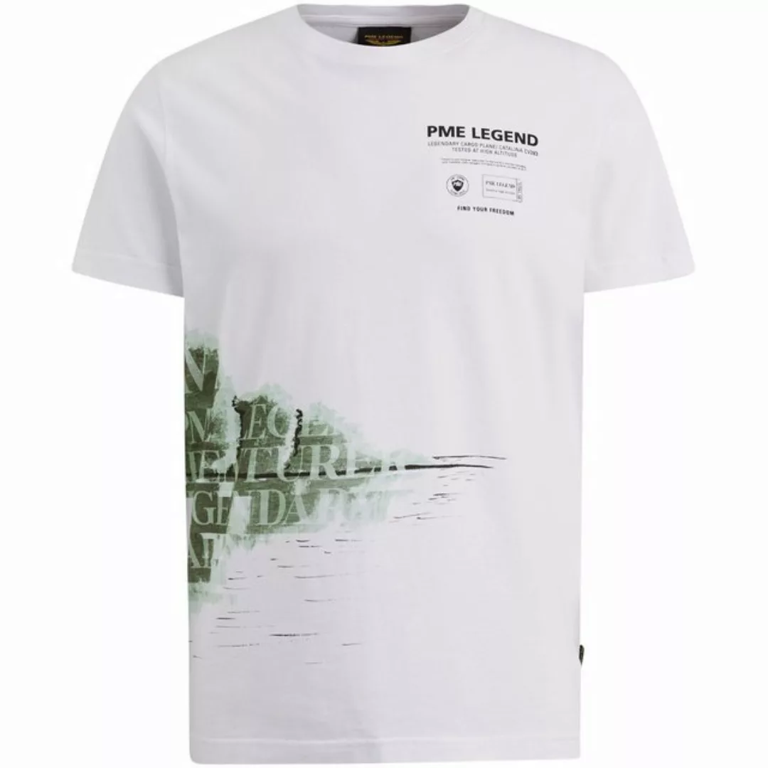 PME LEGEND T-Shirt - kurzarm Shirt mit Print - sommerliches T-Shirt günstig online kaufen