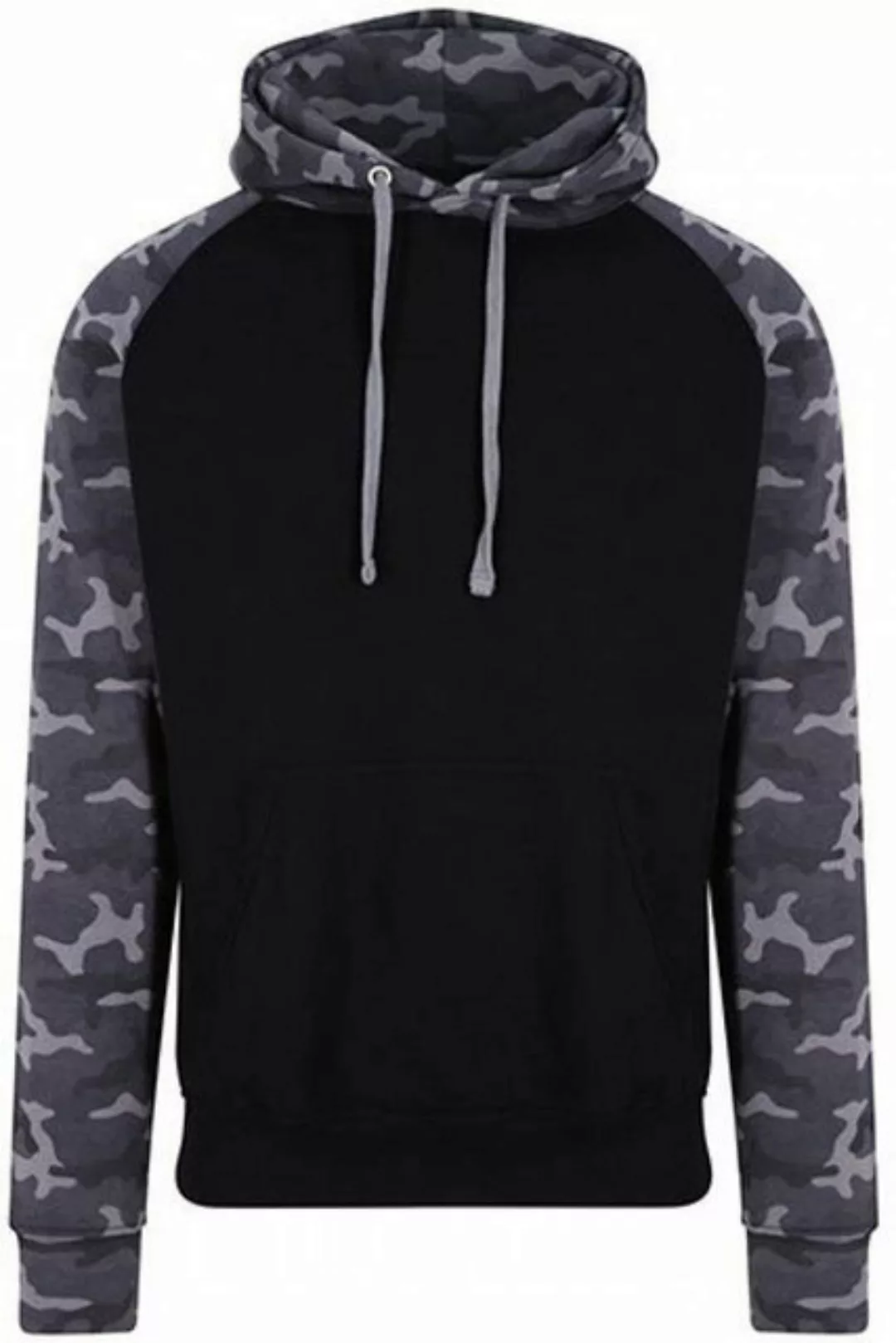 Just Hoods Kapuzenpullover Herren Baseball Hoodie / (WRAP)-zertifizierte Pr günstig online kaufen