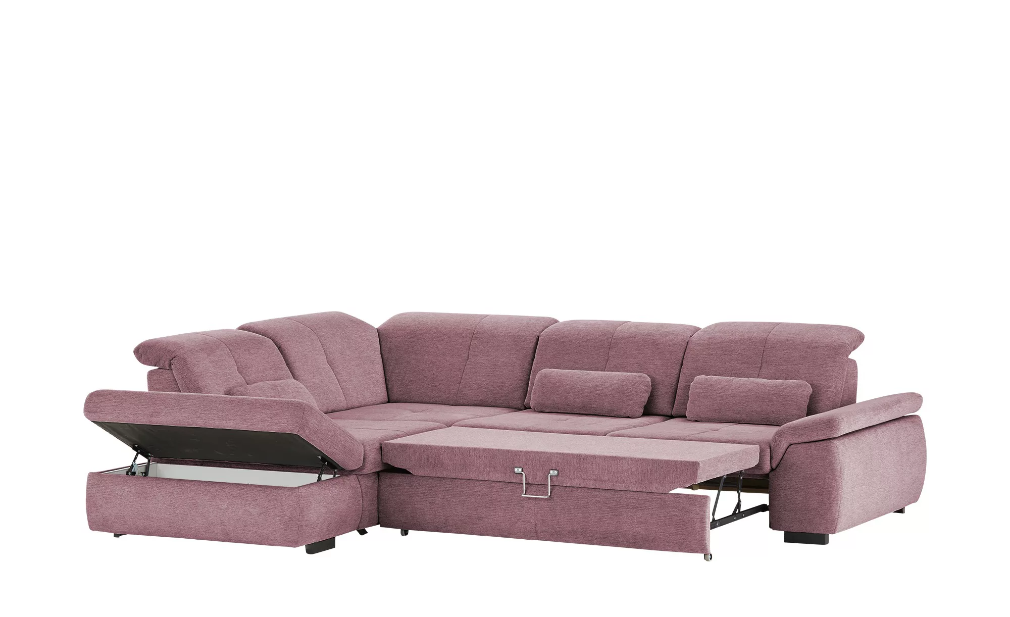 Ecksofa mit Funktion  Perry ¦ rot ¦ Maße (cm): B: 315 H: 85 T: 260 Polsterm günstig online kaufen