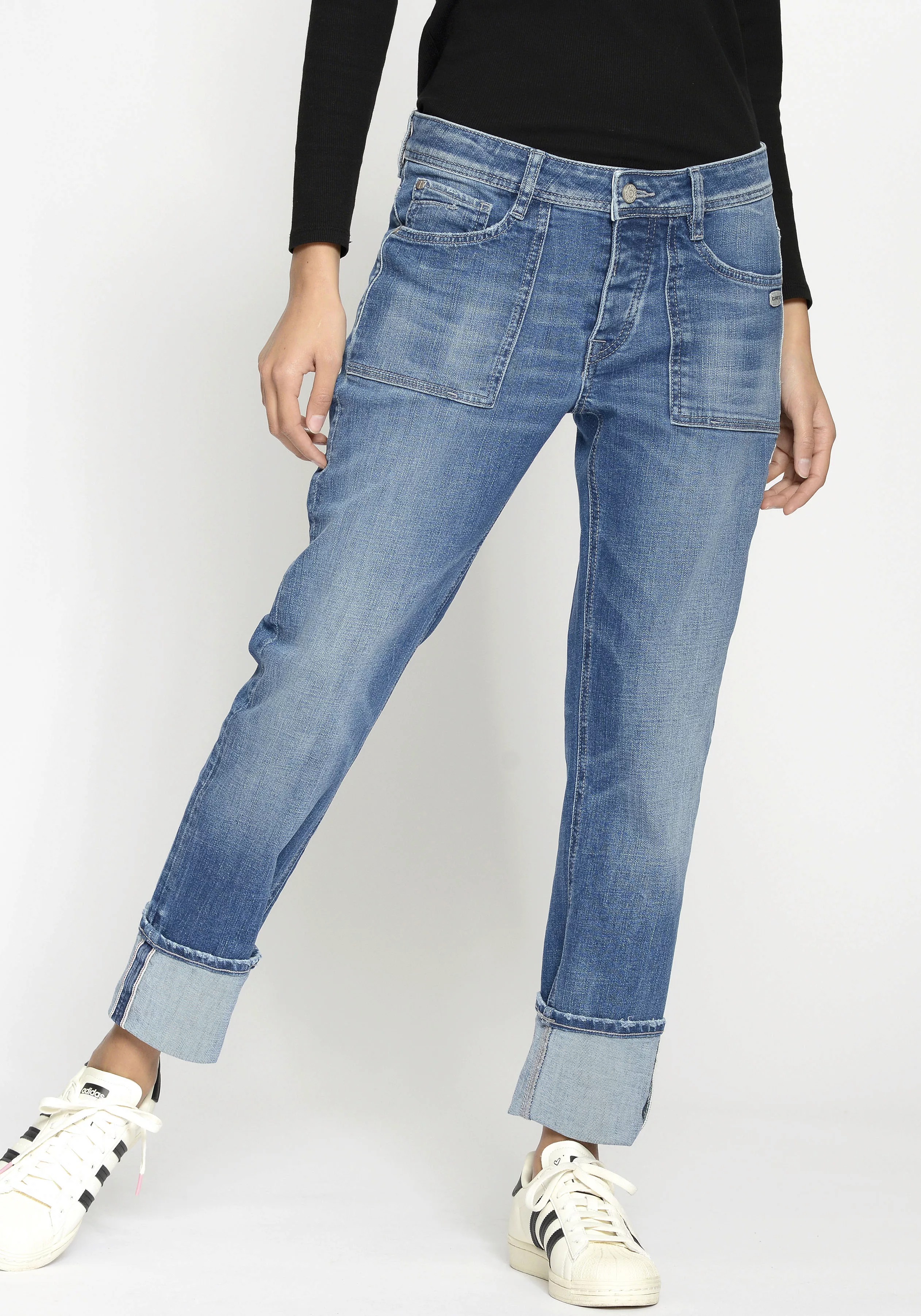 GANG Boyfriend-Jeans 94NICA WORKER günstig online kaufen