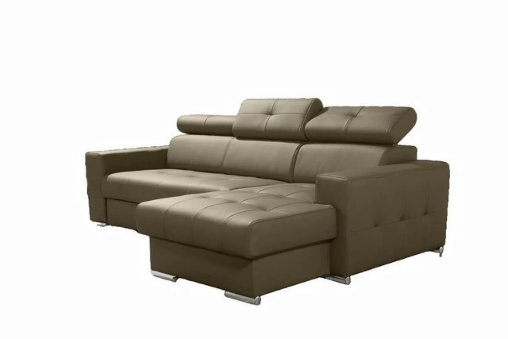 JVmoebel Ecksofa Sofa Eckcouch Polsterung Wohnzimmer Neu L-Form Stoff Leder günstig online kaufen