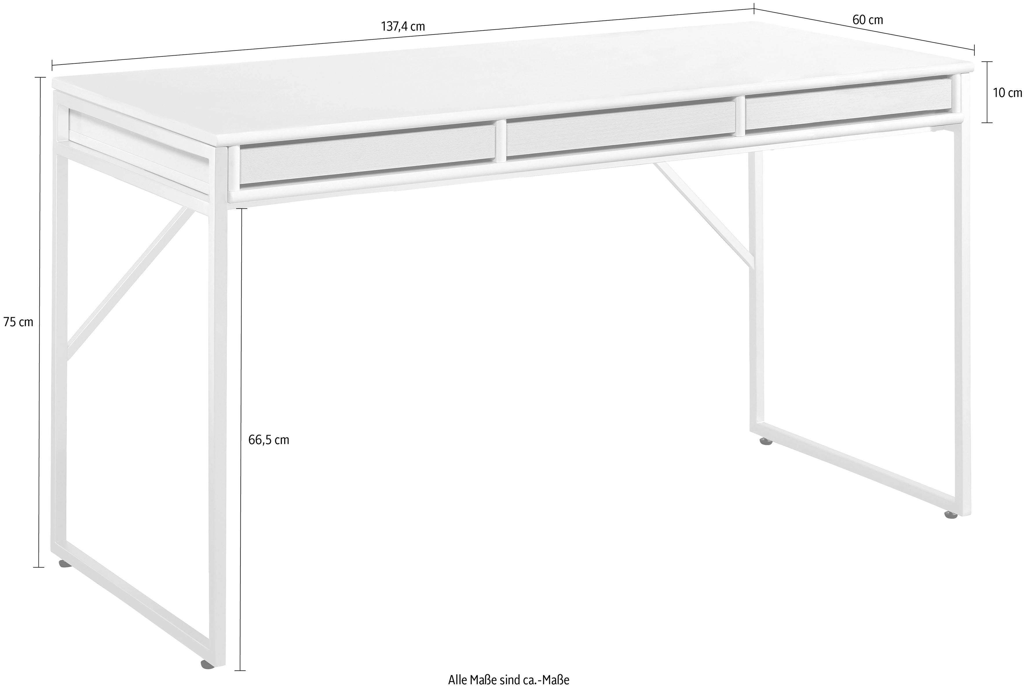 Hammel Furniture Schreibtisch "Mistral Bürotisch, Arbeitstisch, Tisch, Comp günstig online kaufen