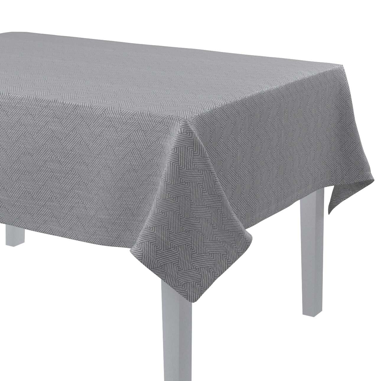 Rechteckige Tischdecke, anthrazit-grau, Imperia Premium (144-08) günstig online kaufen