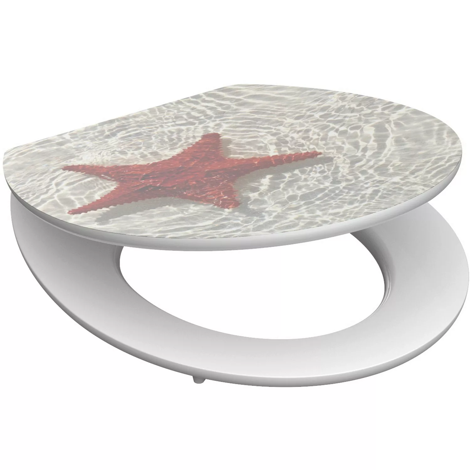 Schütte WC-Sitz "RED STARFISH" günstig online kaufen