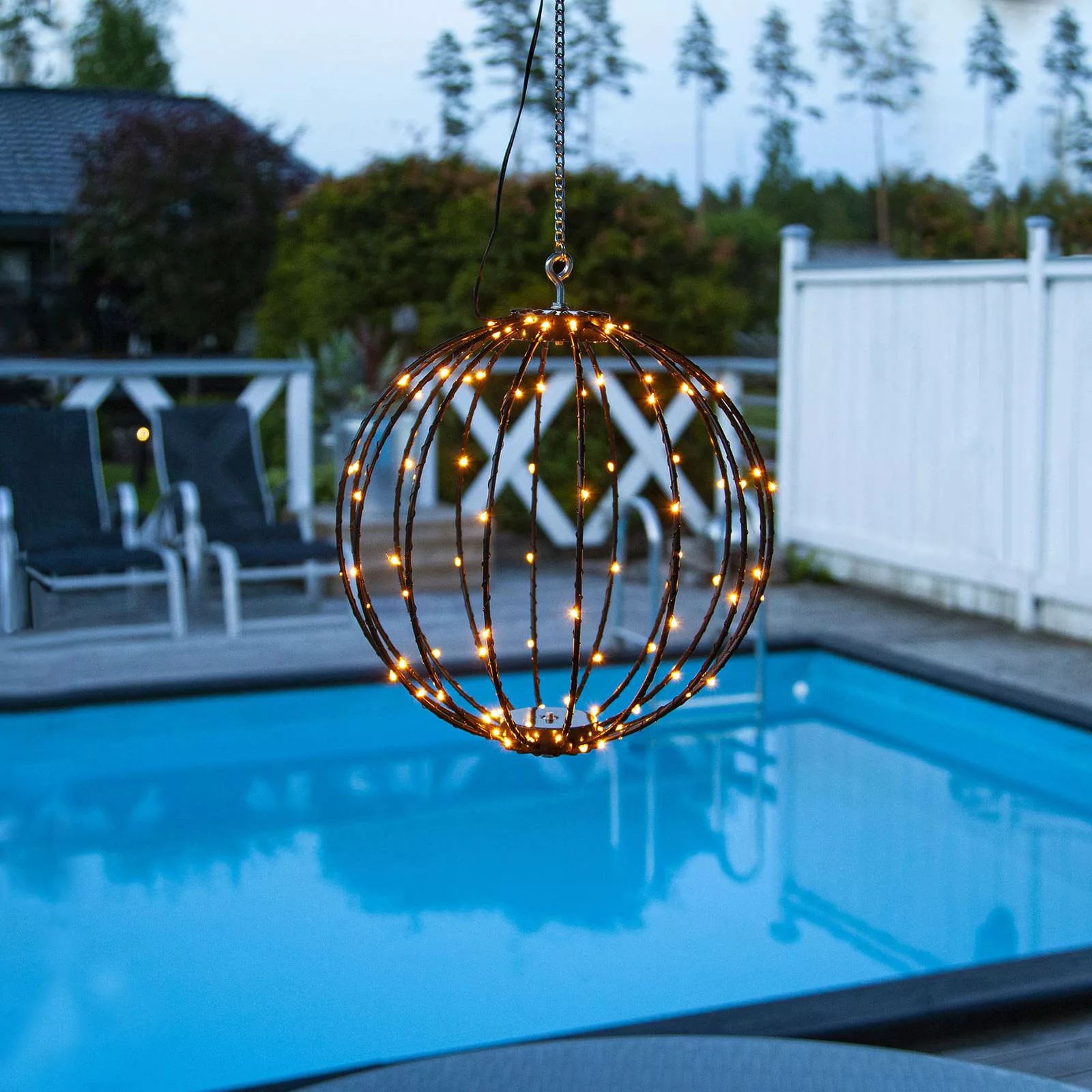 LED-Pendellampe Mounty Outdoor, Ø 30cm günstig online kaufen
