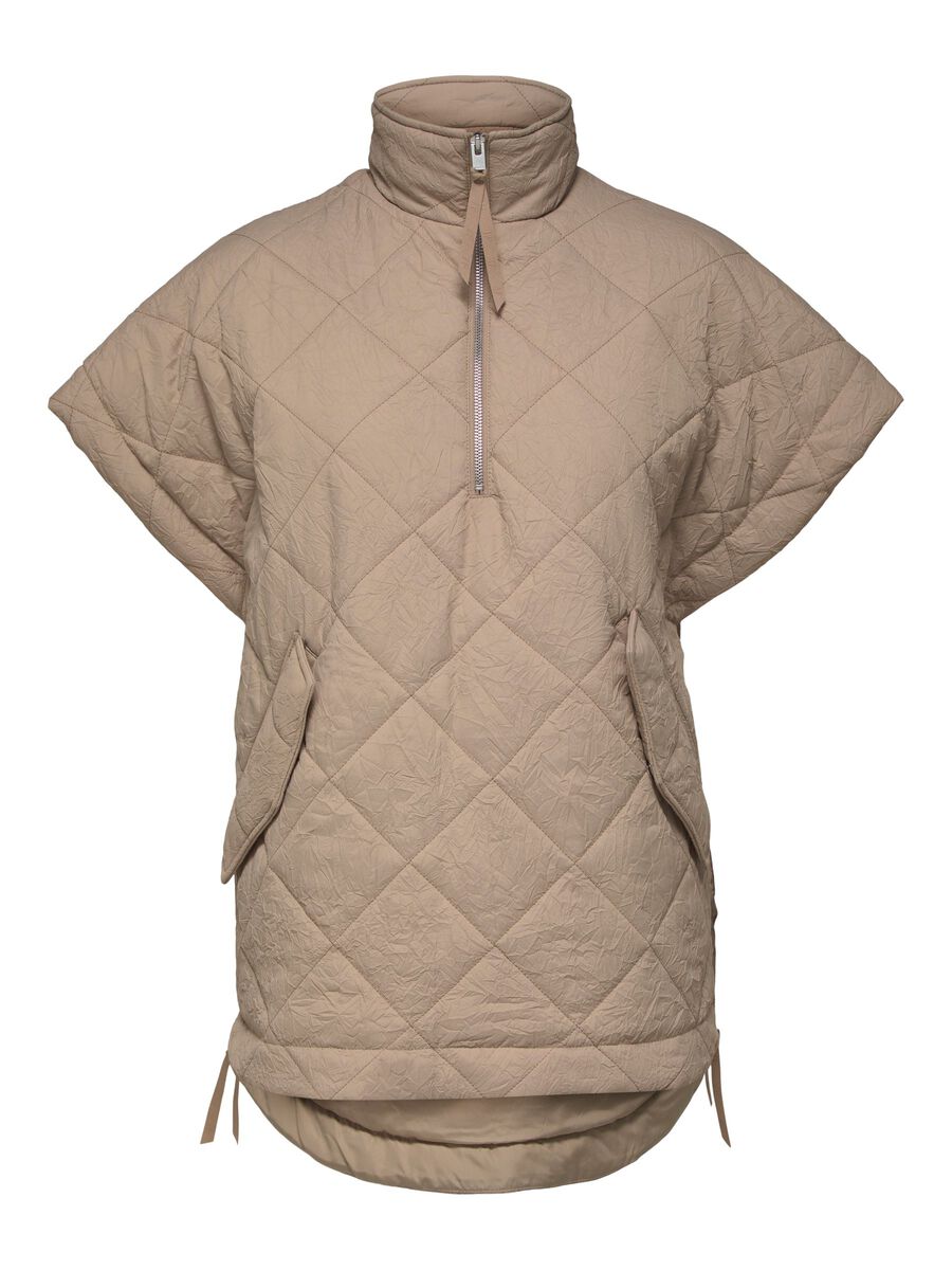 SELECTED Stepp- Poncho Damen Beige günstig online kaufen