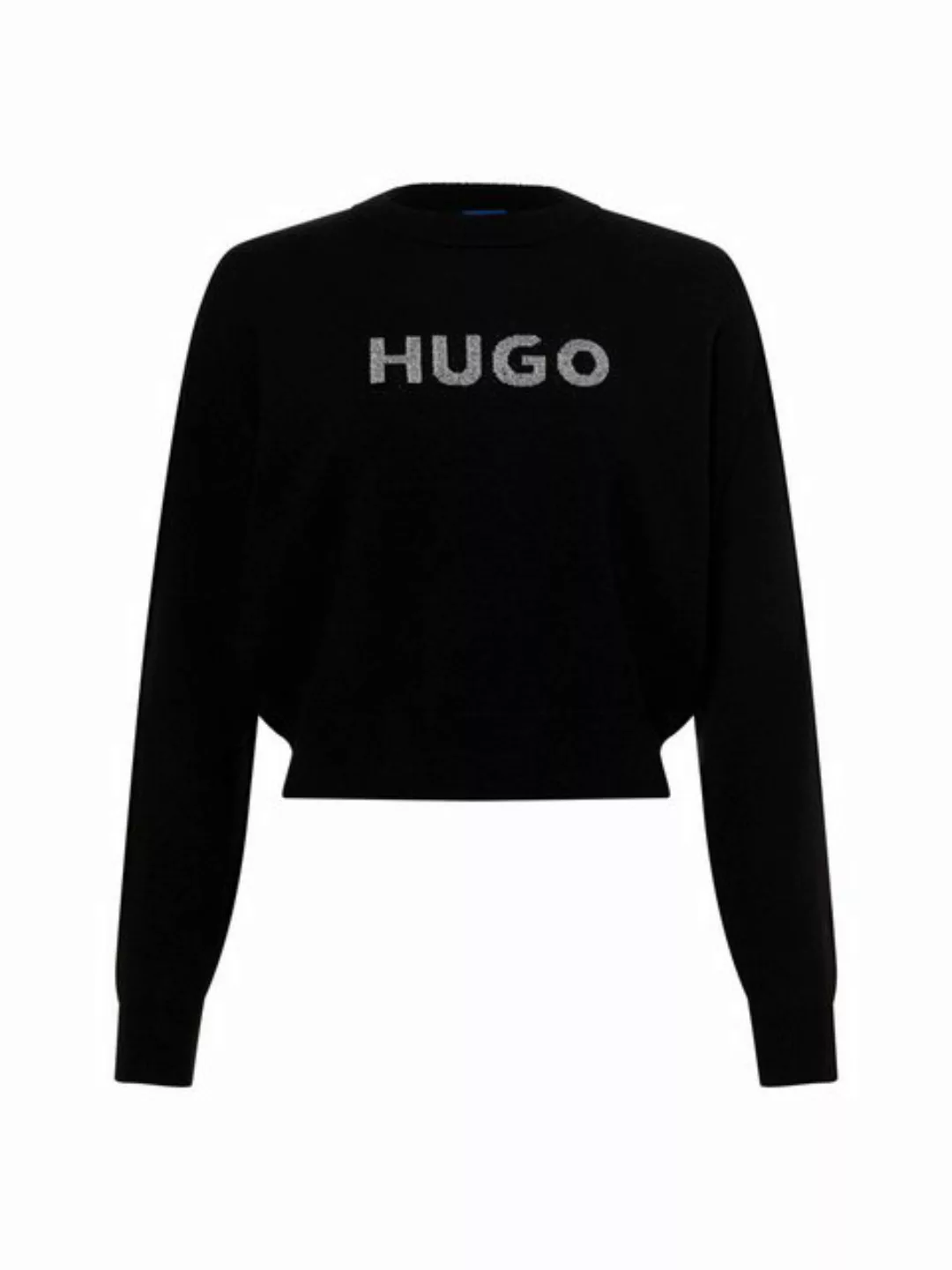 HUGO Blue Strickpullover Slogerix _B günstig online kaufen