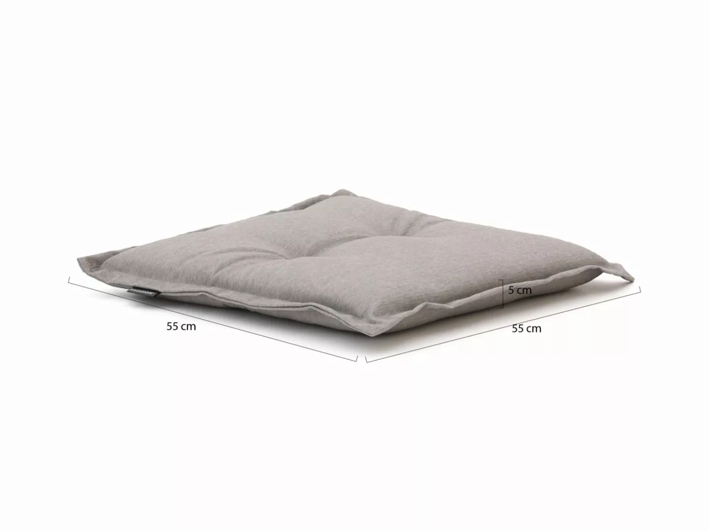 Madison Hocker/Sitzkissens 55x55 cm met rand Sitz günstig online kaufen
