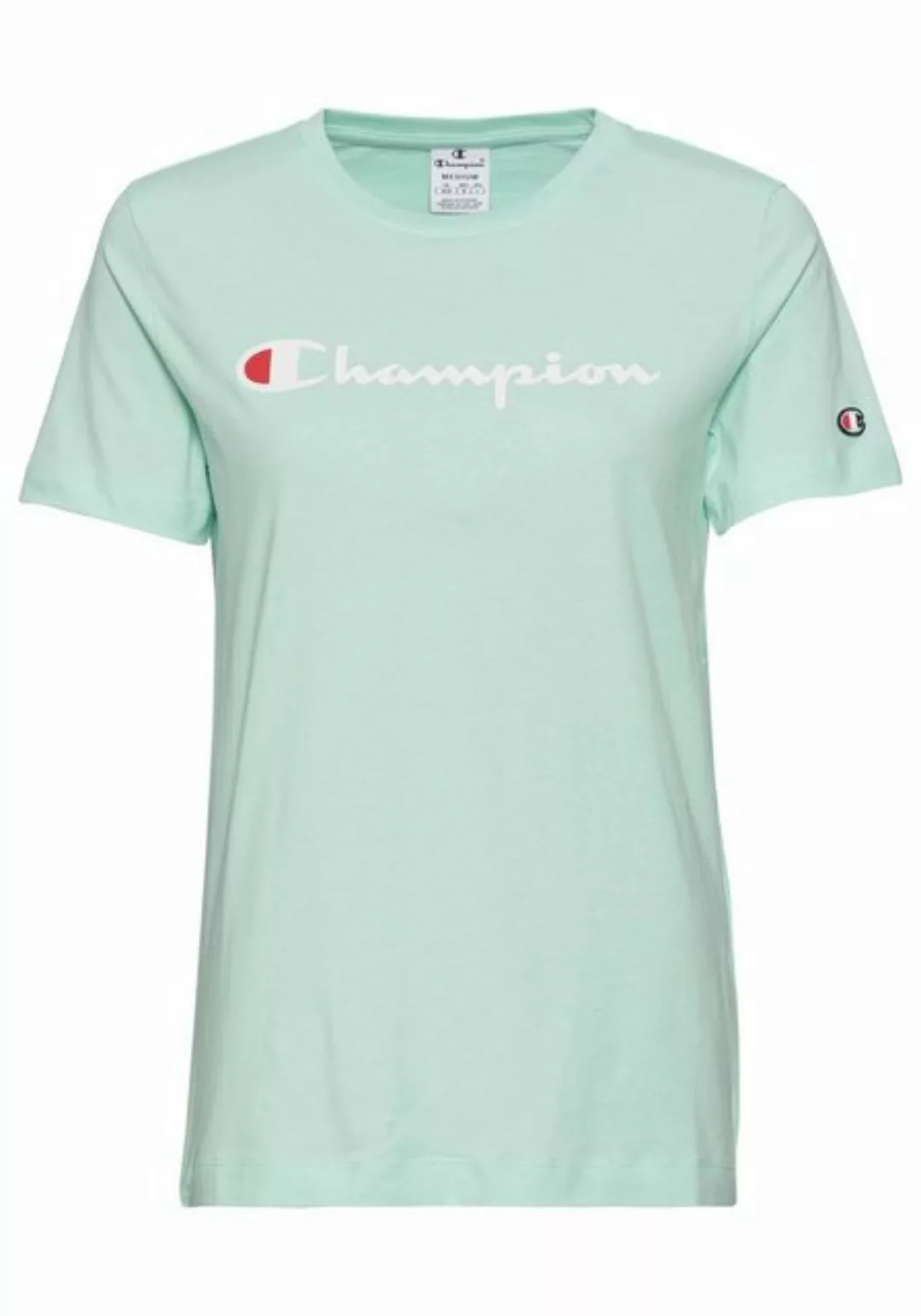 Champion T-Shirt Icons Crewneck T-Shirt Large Logo günstig online kaufen