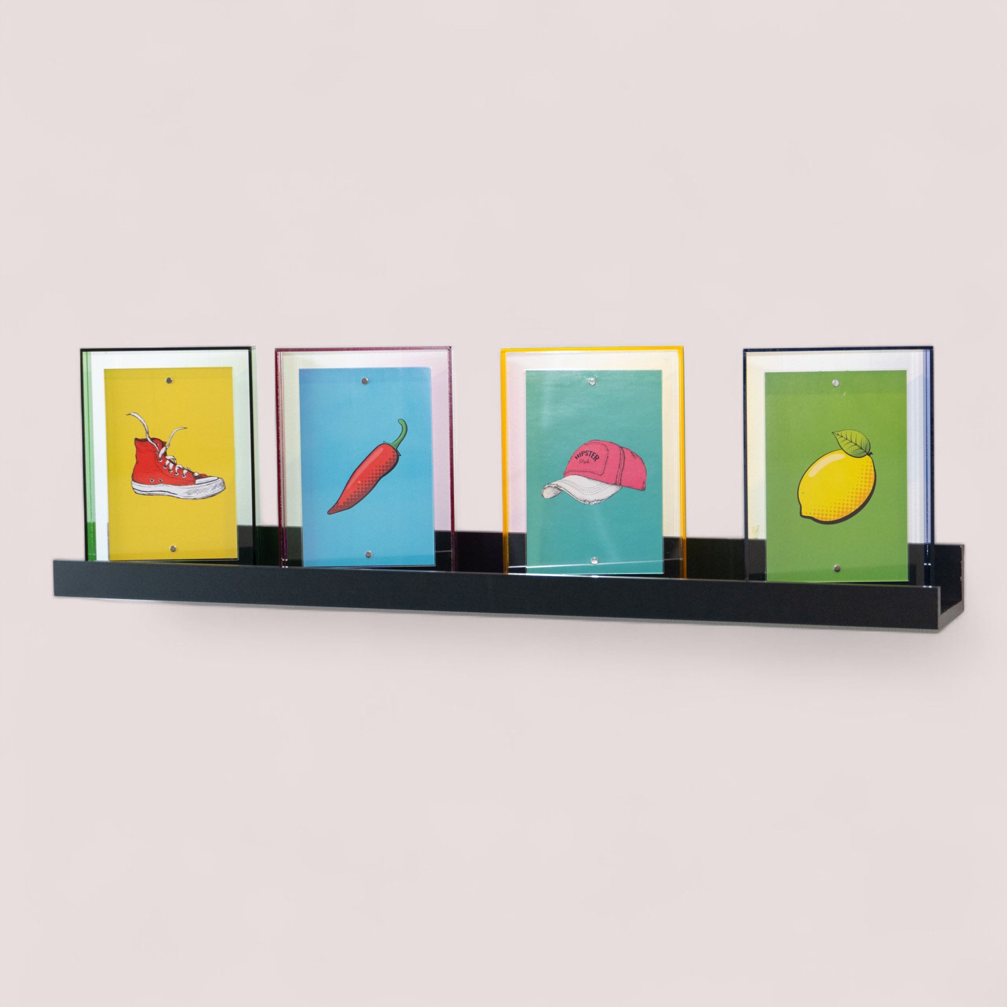 queence Wandregal Bilderleiste 2-teilig, Spar-Set 2-tlg., günstig online kaufen