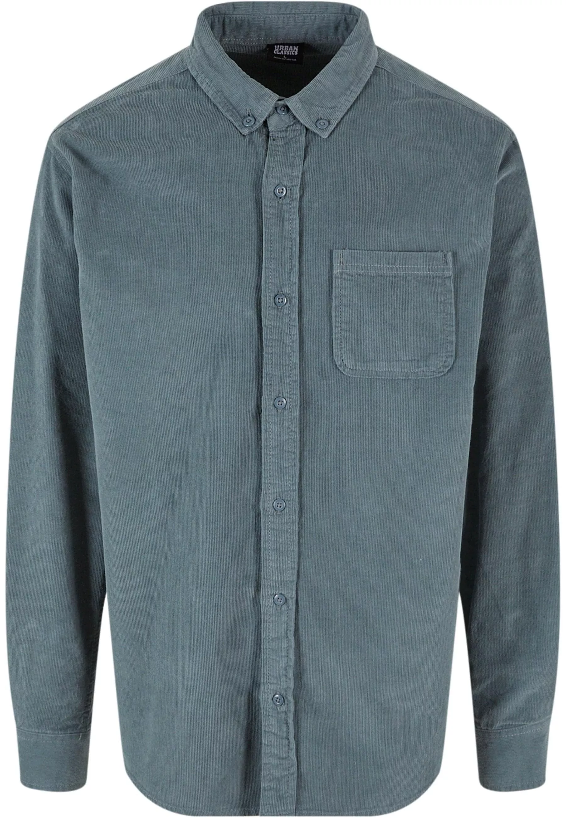 URBAN CLASSICS Langarmhemd "Urban Classics Herren Corduroy Shirt", (1 tlg.) günstig online kaufen