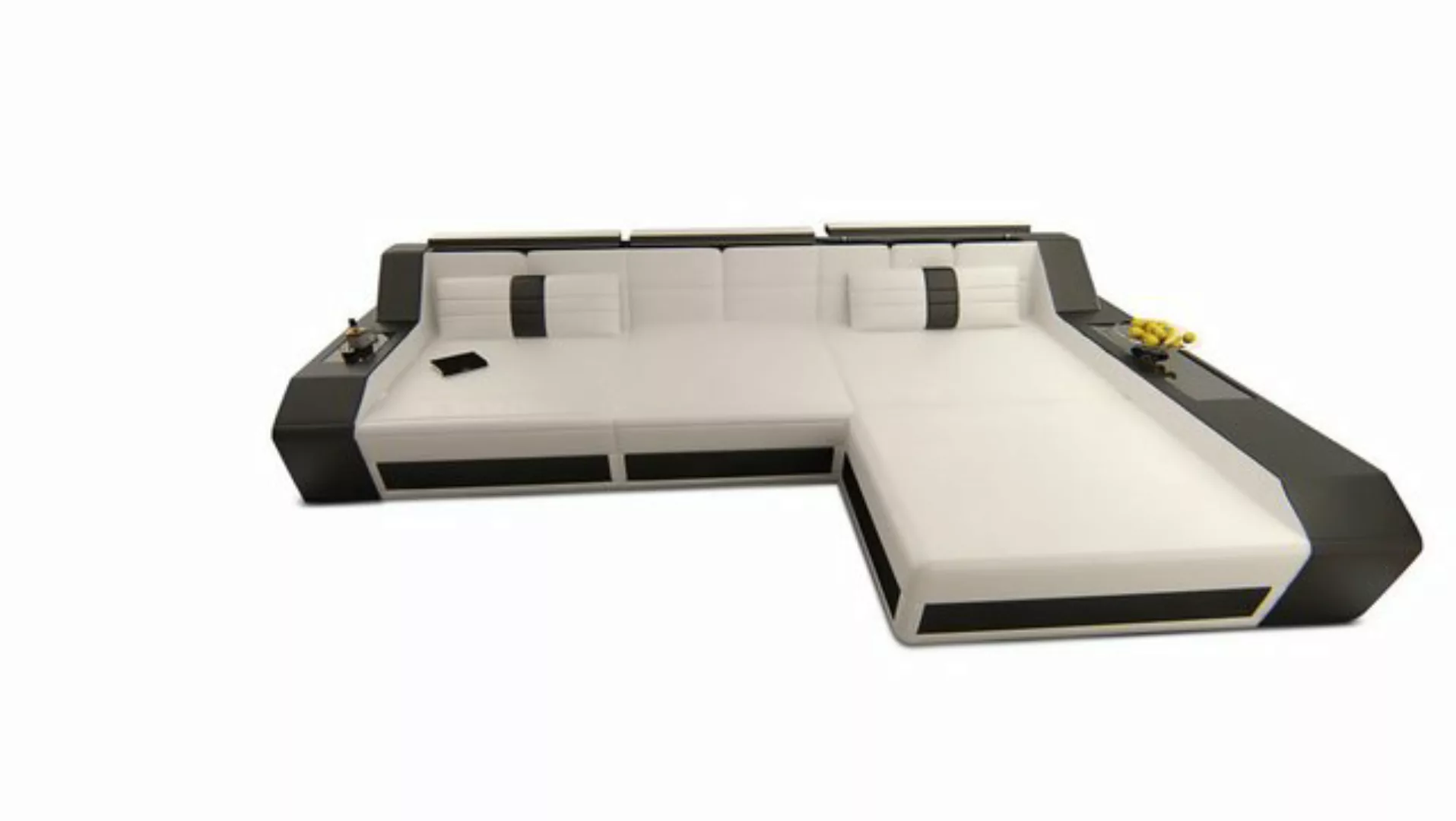 Sofa Dreams Ecksofa Ledercouch Sofa Leder Arezzo L Form Ledersofa, Couch, m günstig online kaufen