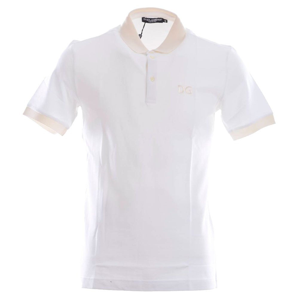 Dolce & Gabbana 738293 Kurzarm-polo 52 White günstig online kaufen