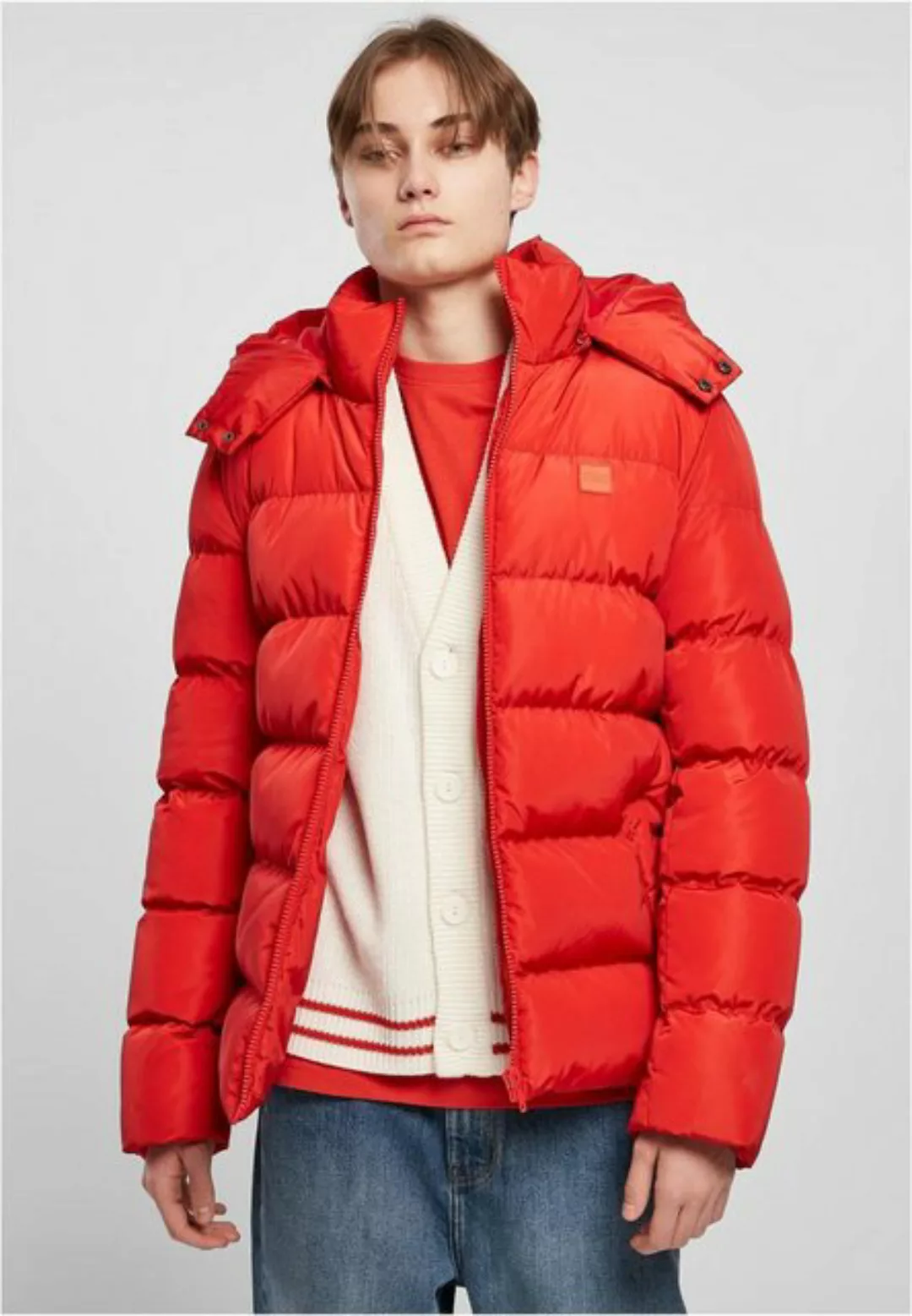 URBAN CLASSICS Winterjacke TB1807 - Hooded Puffer Jacket hugered M günstig online kaufen