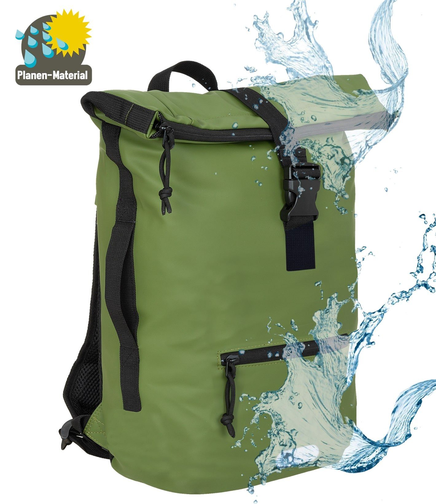 ELEPHANT Freizeitrucksack Time Bag aus Plane, günstig online kaufen