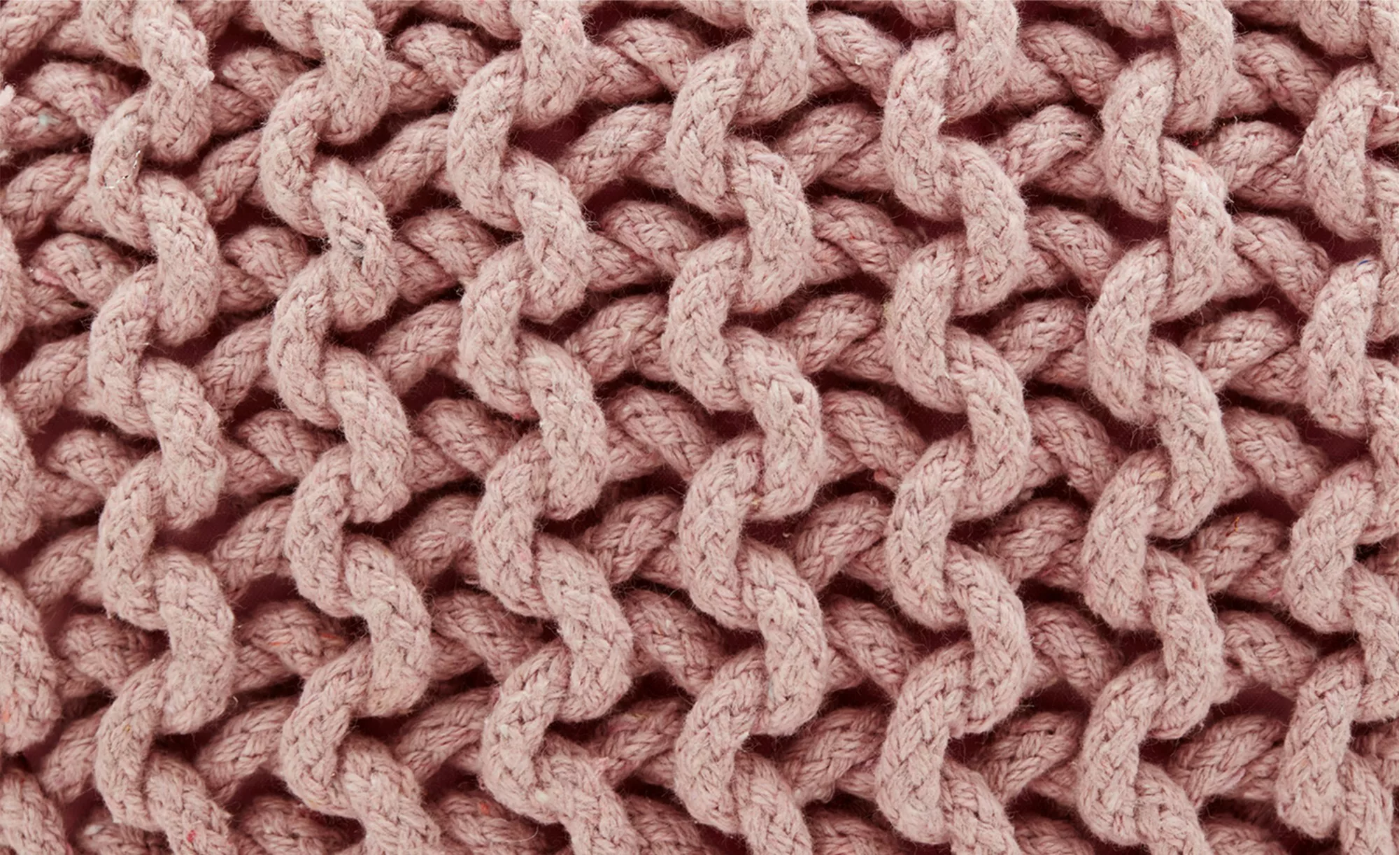 como Strickpouf   ¦ rosa/pink ¦ Maße (cm): H: 38  Ø: 50 Dekokissen & Decken günstig online kaufen