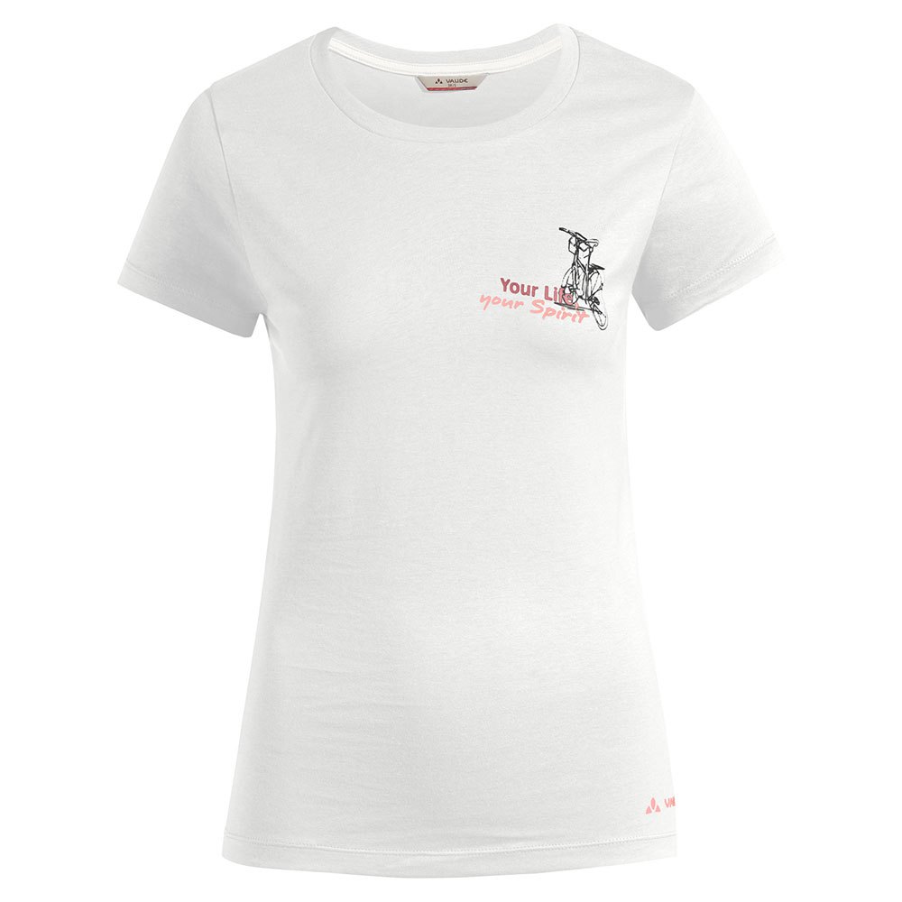 Vaude Spirit Kurzarm T-shirt 38 White günstig online kaufen