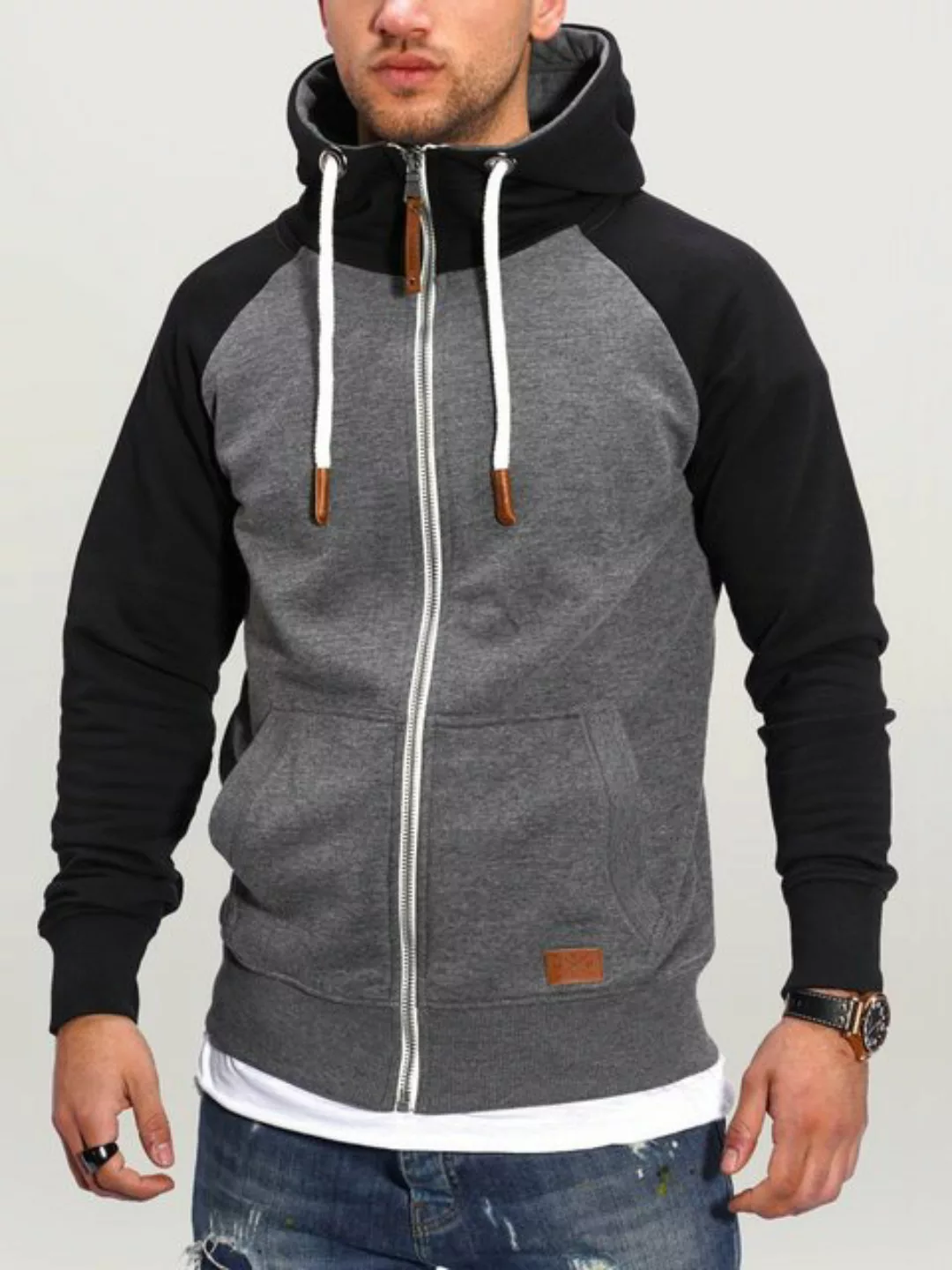 behype Sweatjacke "RAGLAN", mit Raglan-Ärmeln günstig online kaufen