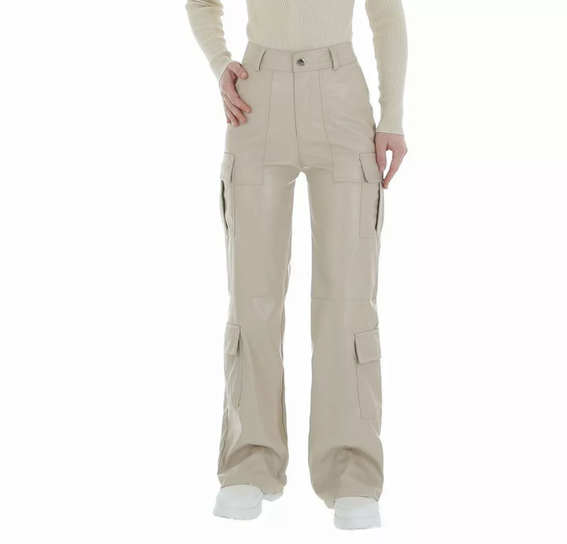 Ital-Design Lederimitathose Damen Freizeit (86365195) Glänzend Hose in Lede günstig online kaufen