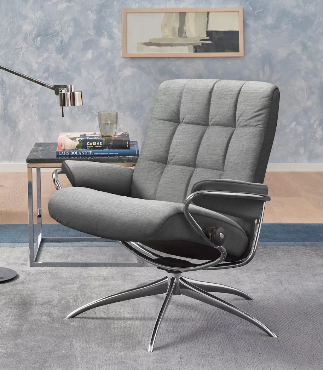 Stressless® Relaxsessel »London«, Low Back, mit Star Base, Gestell Chrom günstig online kaufen