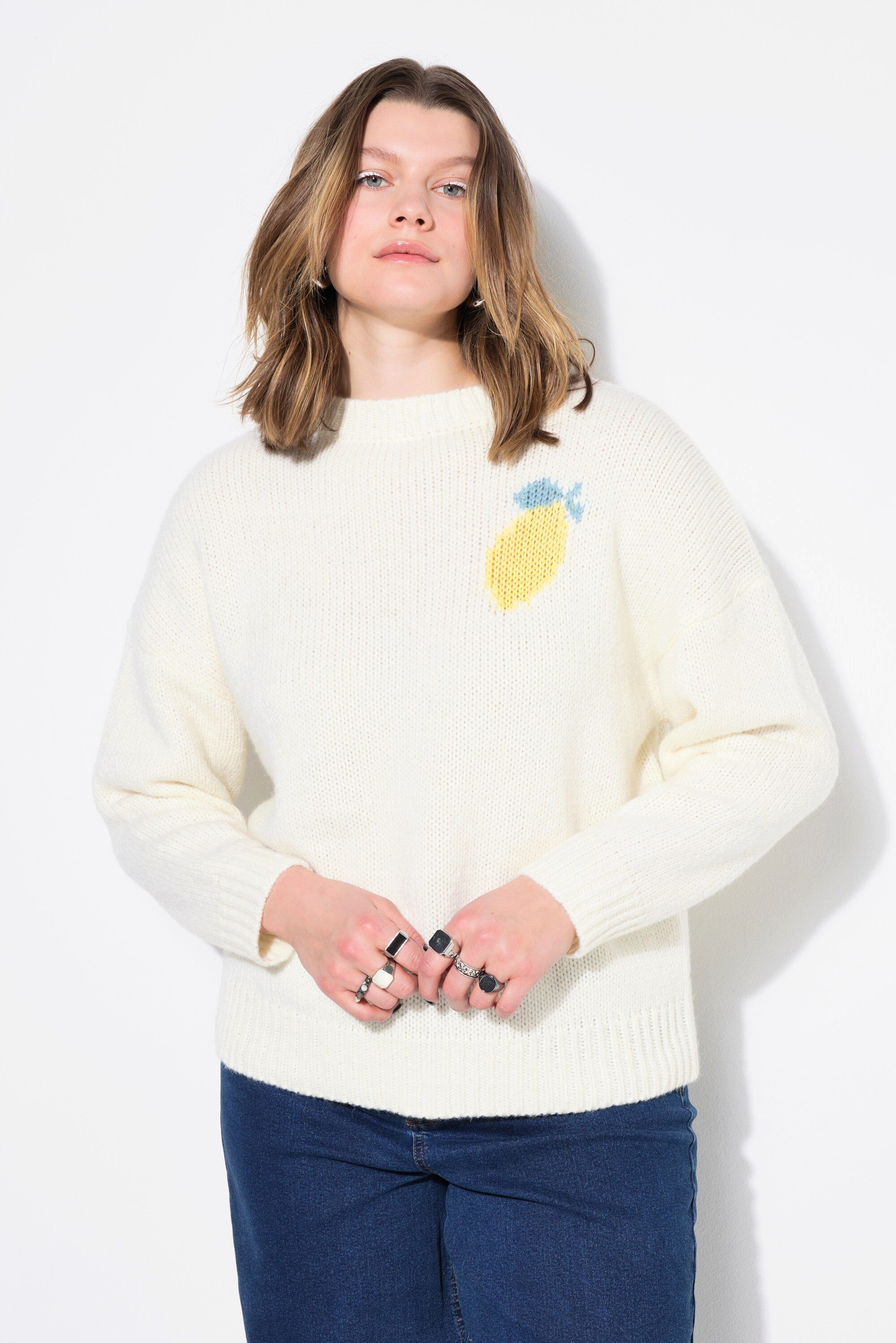 Studio Untold Strickpullover Pullover Oversize Shape günstig online kaufen