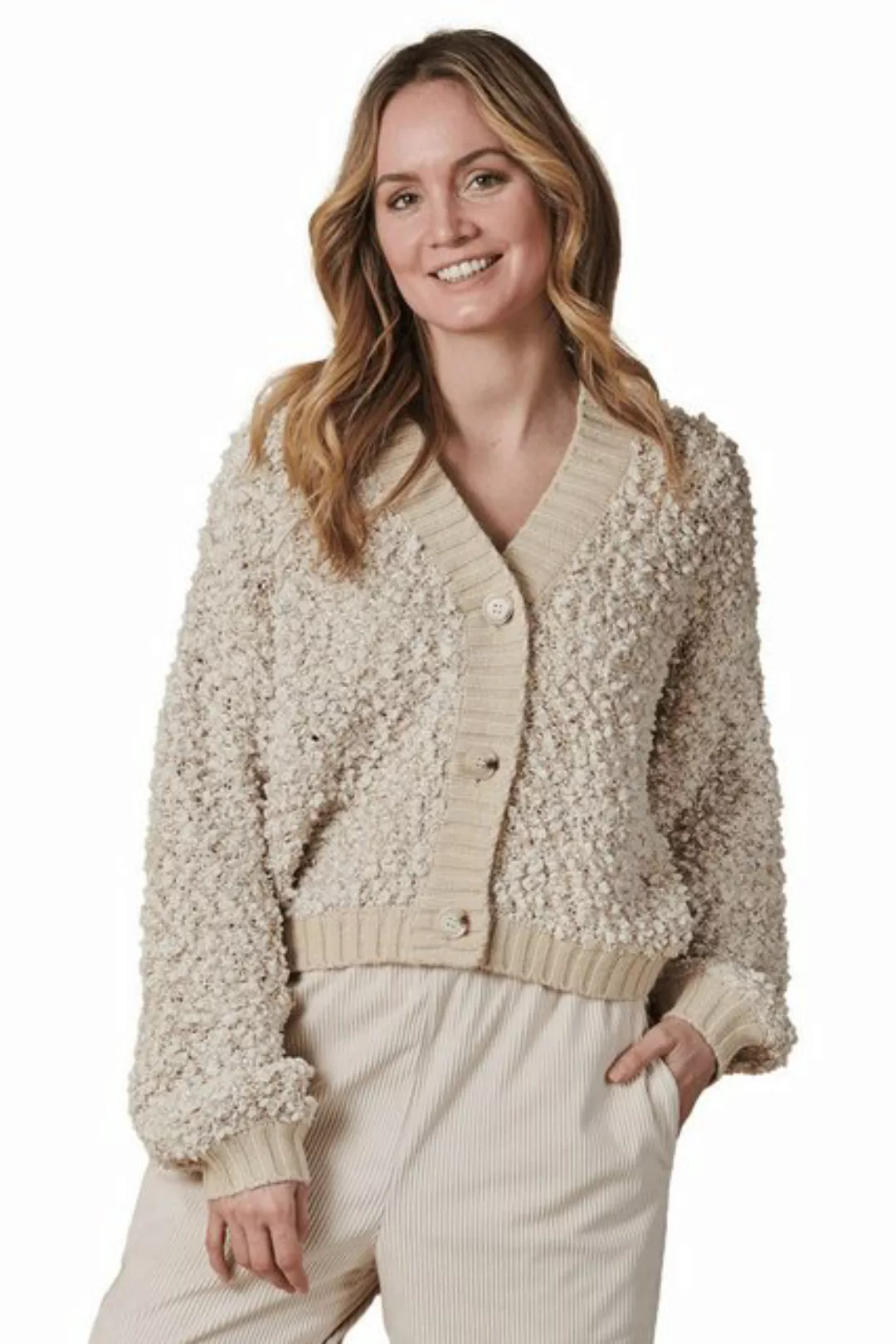 Zhrill Strickpullover GLORIA mit Bouclé-Struktur günstig online kaufen