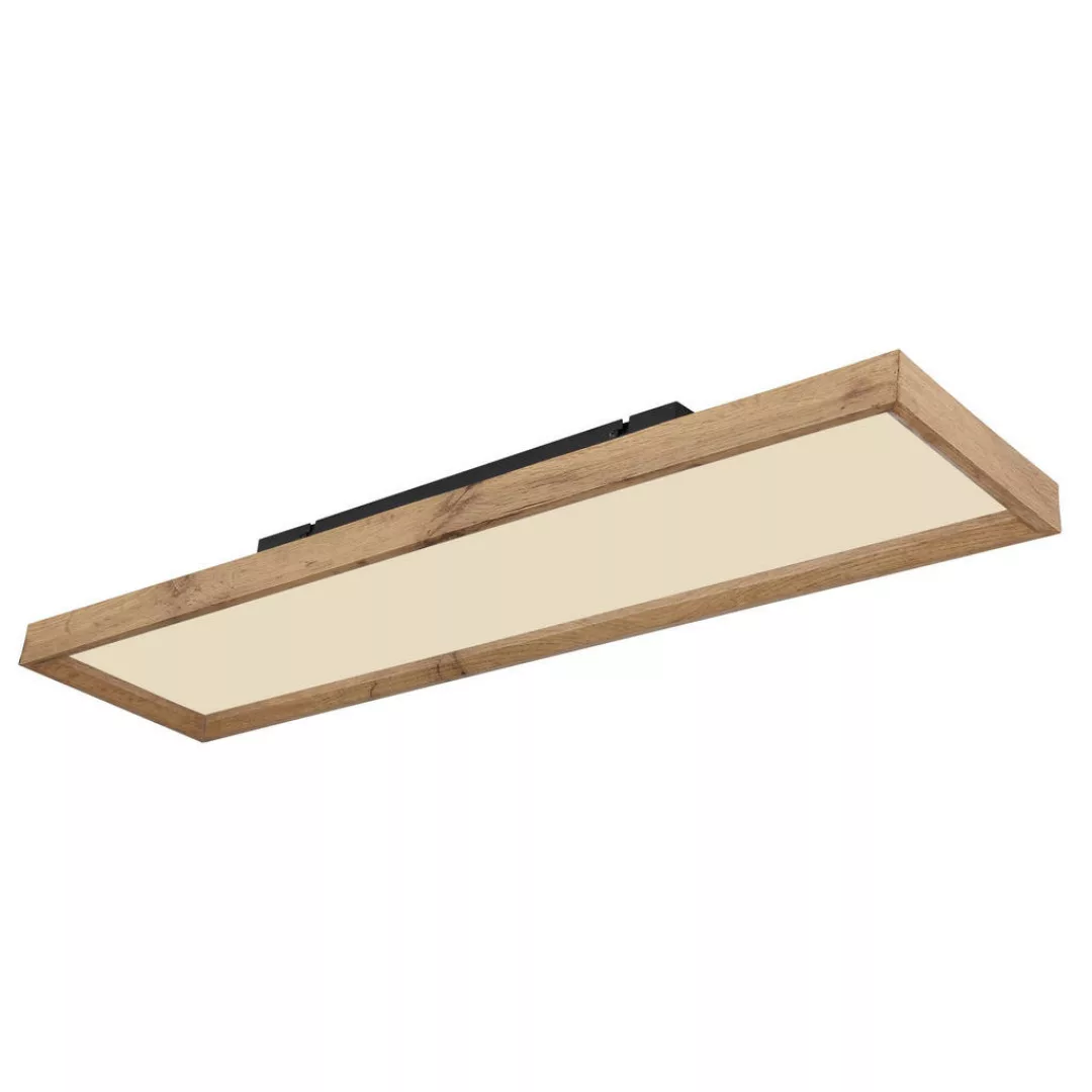 LED-Deckenleuchte Cinderella Holz CCT 80 x 20 cm günstig online kaufen