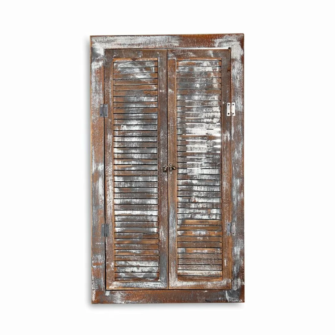 Mucola Wandspiegel Wandspiegel Spiegel Dekospiegel Fensterladen günstig online kaufen