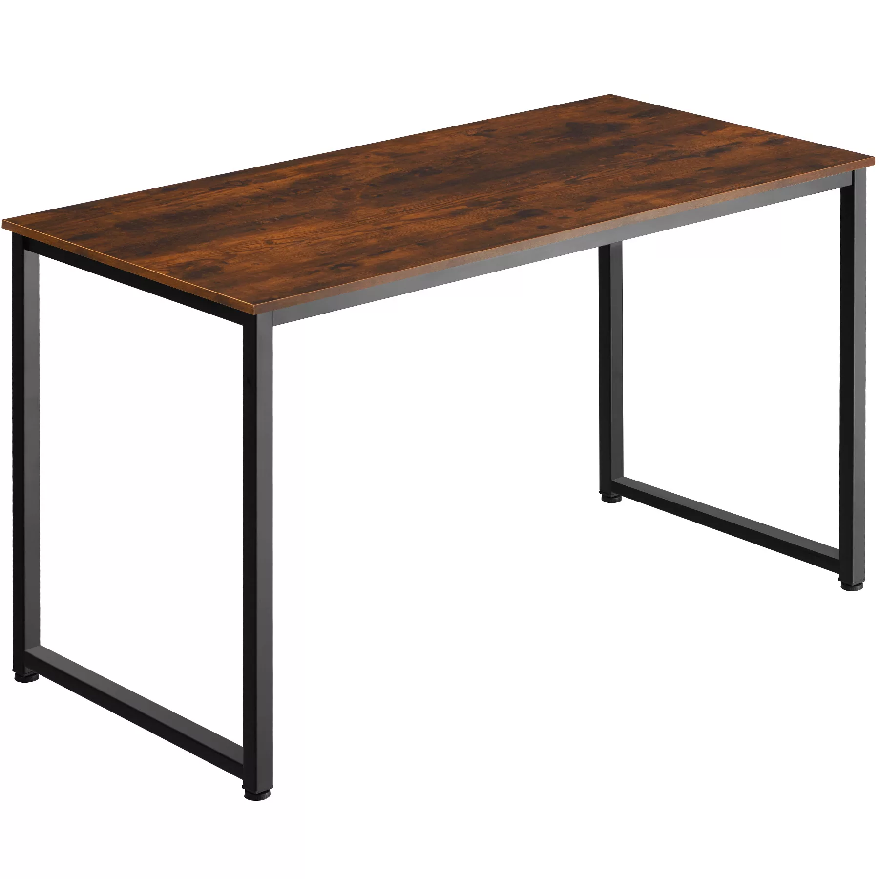 Schreibtisch Flint - Industrial Holz dunkel, rustikal, 140 cm günstig online kaufen
