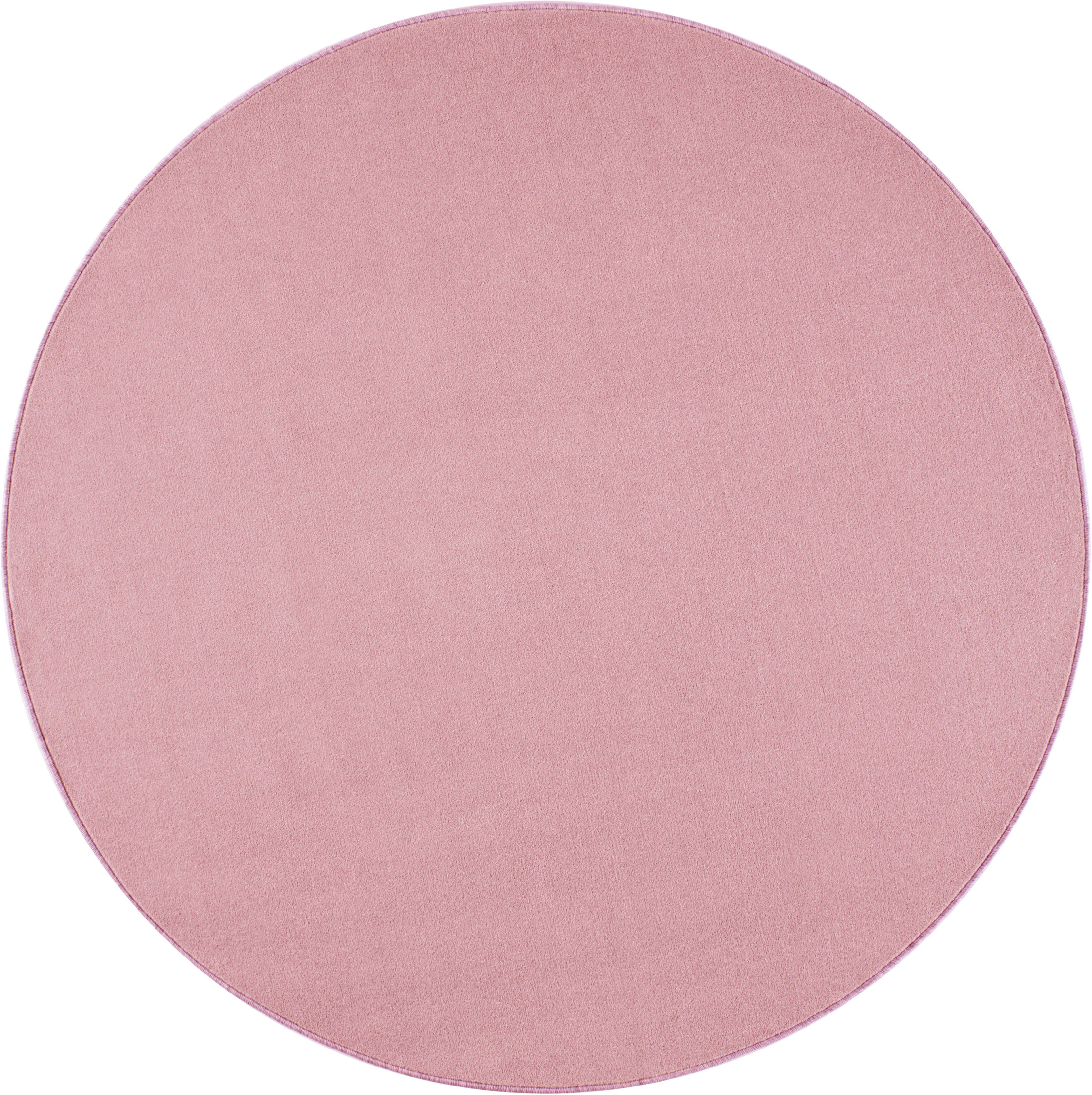 HANSE Home Teppich »Shashi«, rund, 8,5 mm Höhe, Kurzflor, Unifarben, Teppic günstig online kaufen