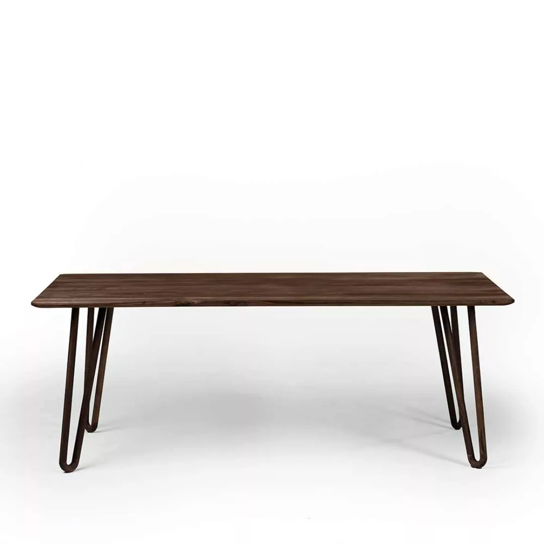 Esszimmertisch aus Nussbaum Massivholz handgearbeitet günstig online kaufen