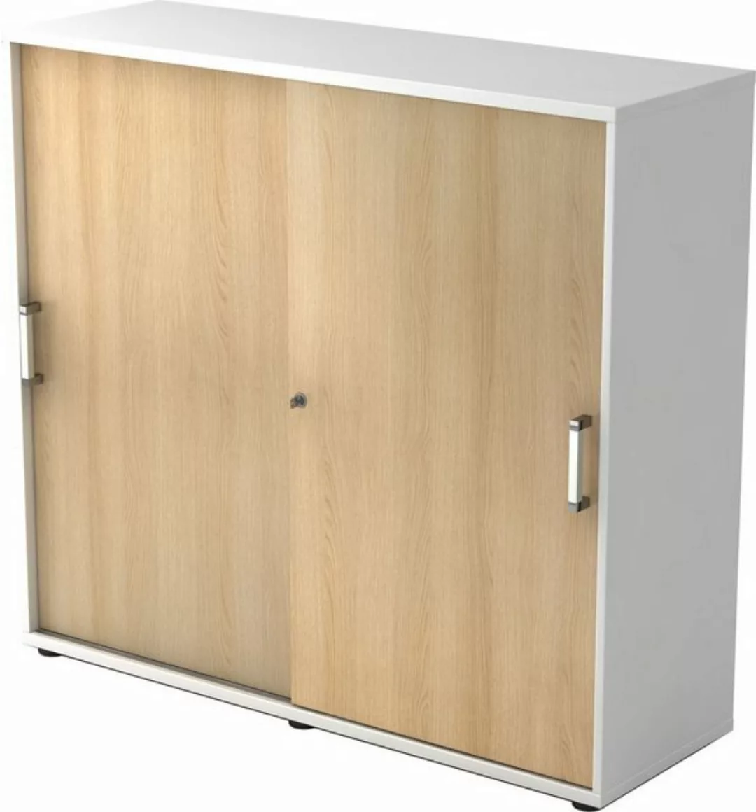 HAMMERBACHER Aktenschrank Schiebetürenschrank Serie 9 3OH BxTxH 120x40x110c günstig online kaufen