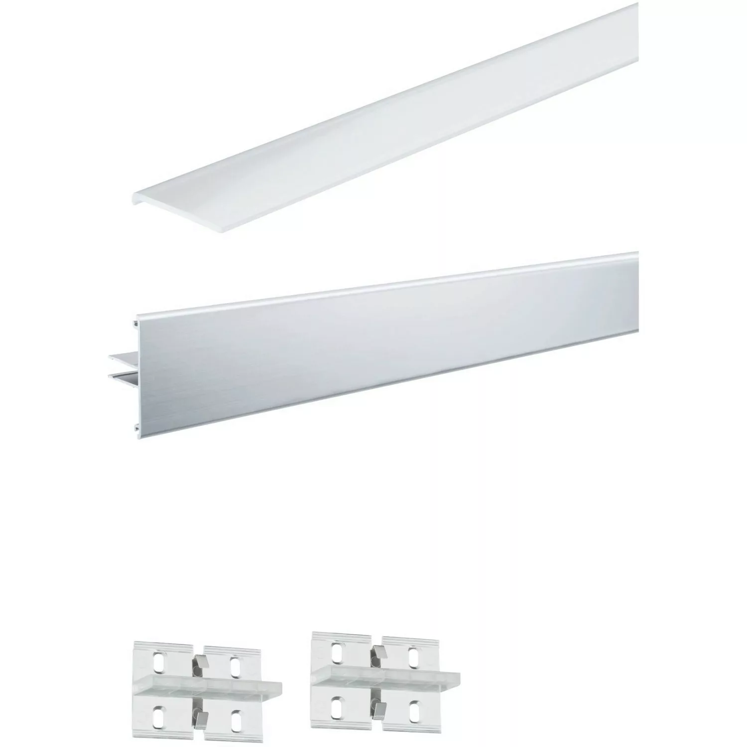 Paulmann "LED Strip Profil Duo 1m Alu eloxiert" günstig online kaufen