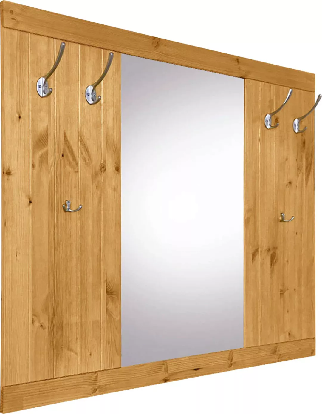 Home affaire Garderobenpaneel "Nekso", mit Spiegel, Breite 116 cm, aus MDF günstig online kaufen