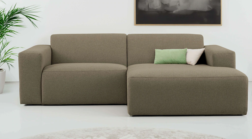 INOSIGN Ecksofa "Koa,228cm, L-Form, Modulsofa, Webstoff, Cord", Designsofa, günstig online kaufen