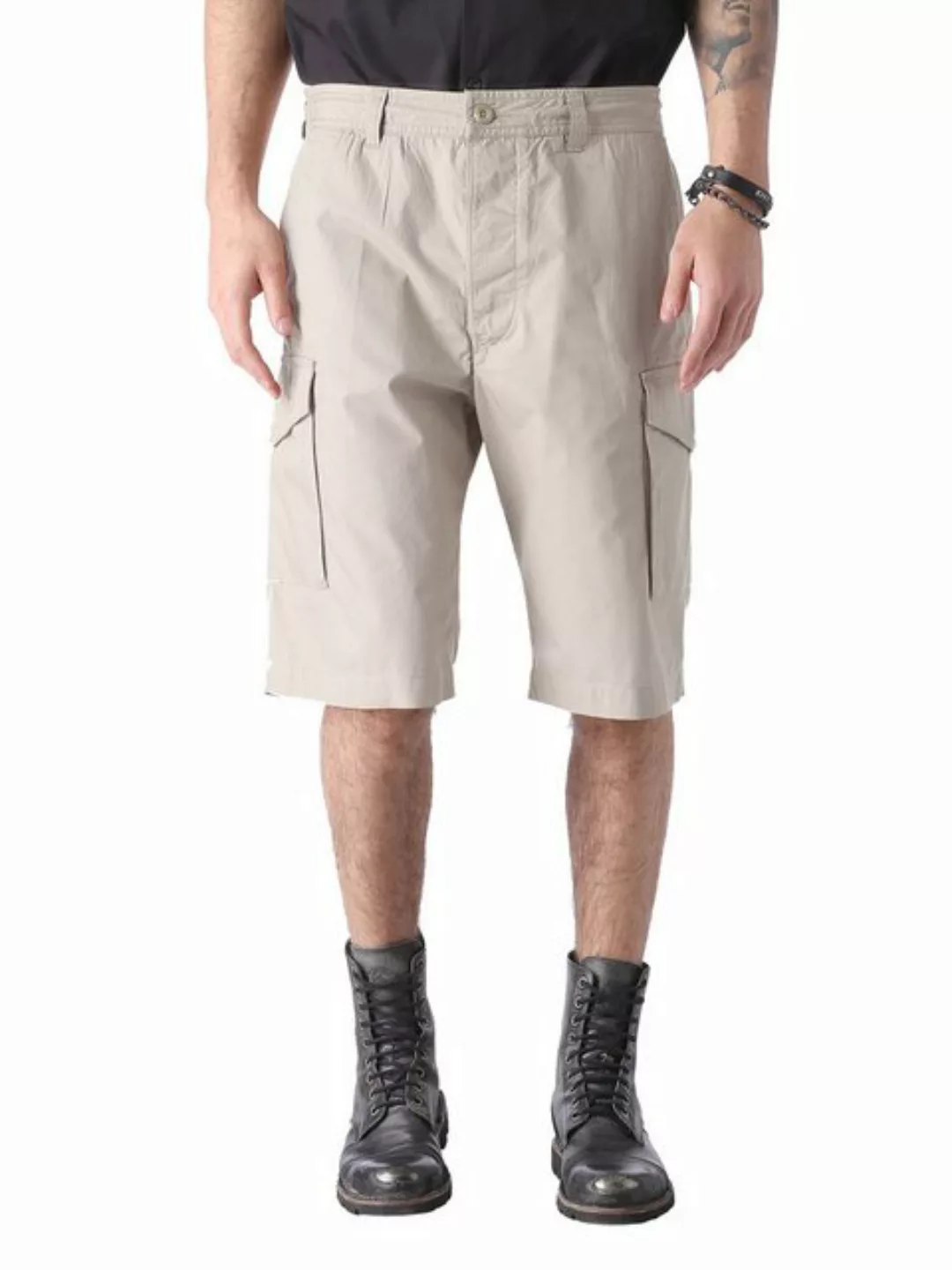 Diesel Chinoshorts Diesel P-Cooper Herren Bermuda Cargo Shorts günstig online kaufen